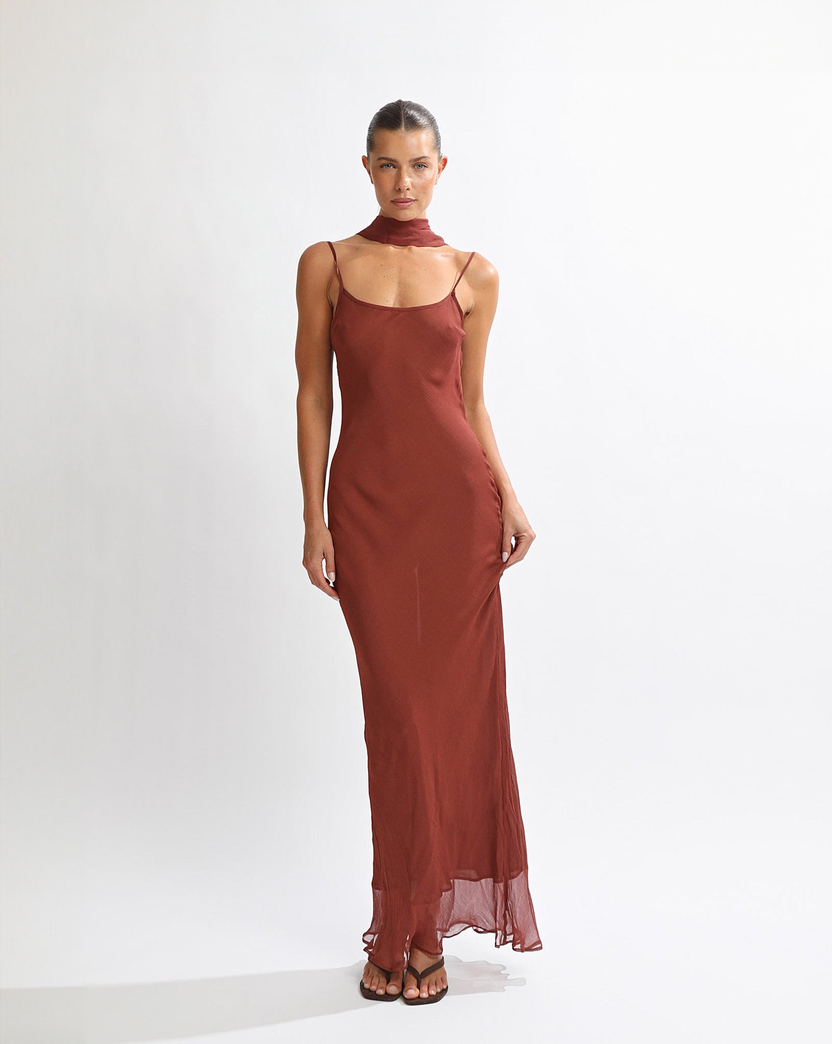 Suri Maxi Dress Sienna – One Mile The Label