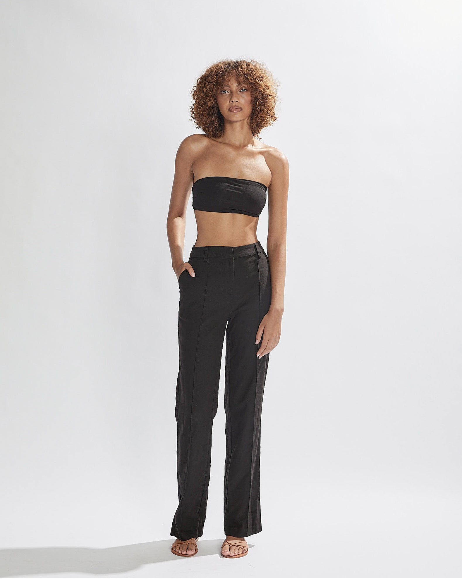 Zane Trousers Black – One Mile The Label