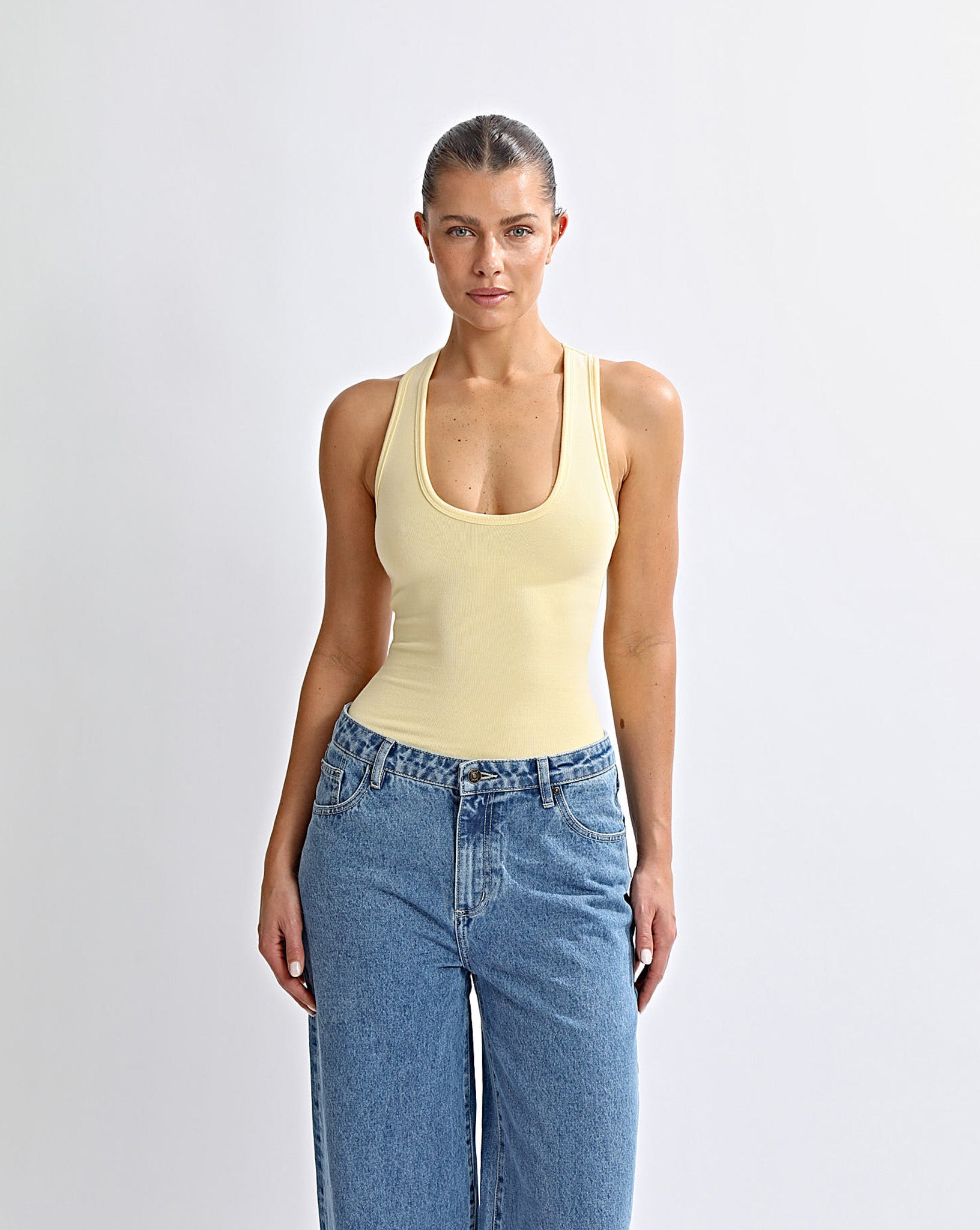 Amelia Tank Yellow