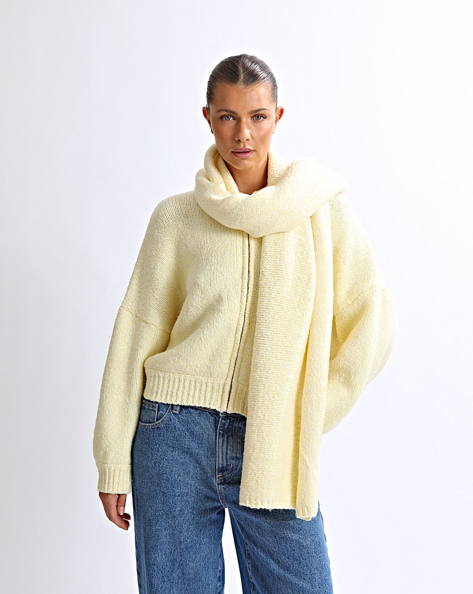 toogood THE PLASTERER JUMPER Lイエロー toogood THE PLASTERER JUMPER Lイエロー