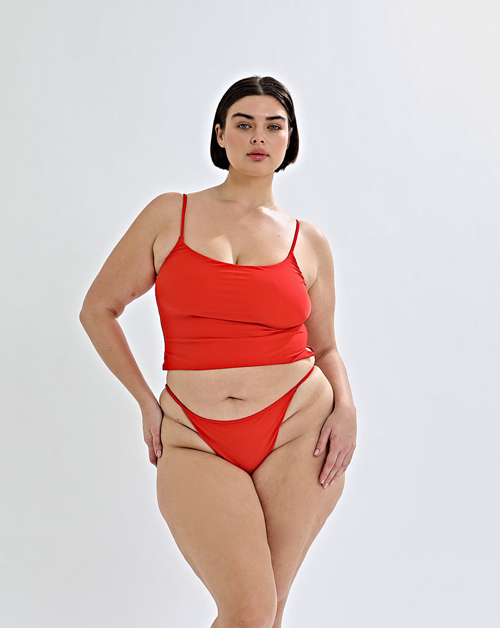 Alani Tankini Top Chilli Red