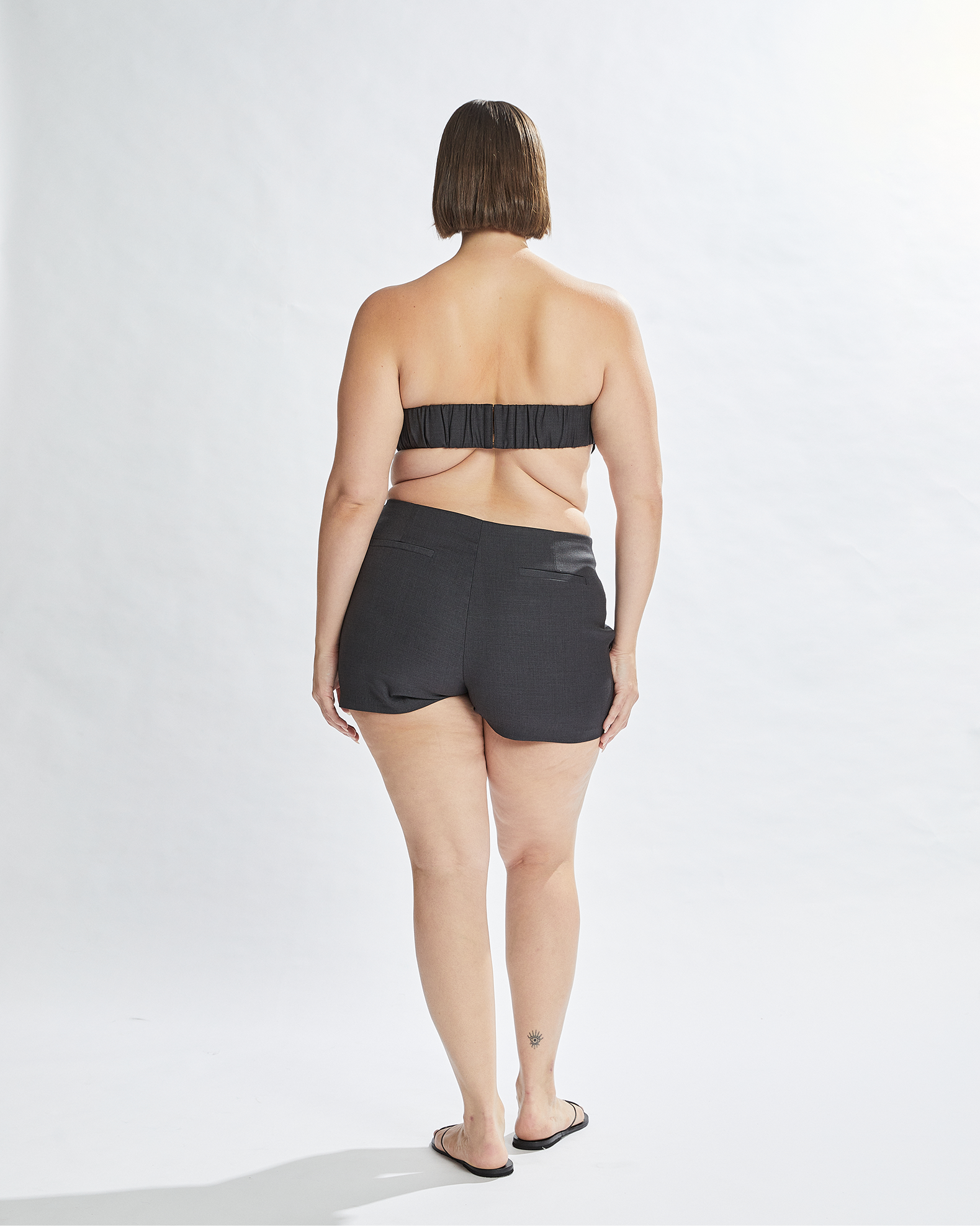 Benny Bandeau Dark Grey