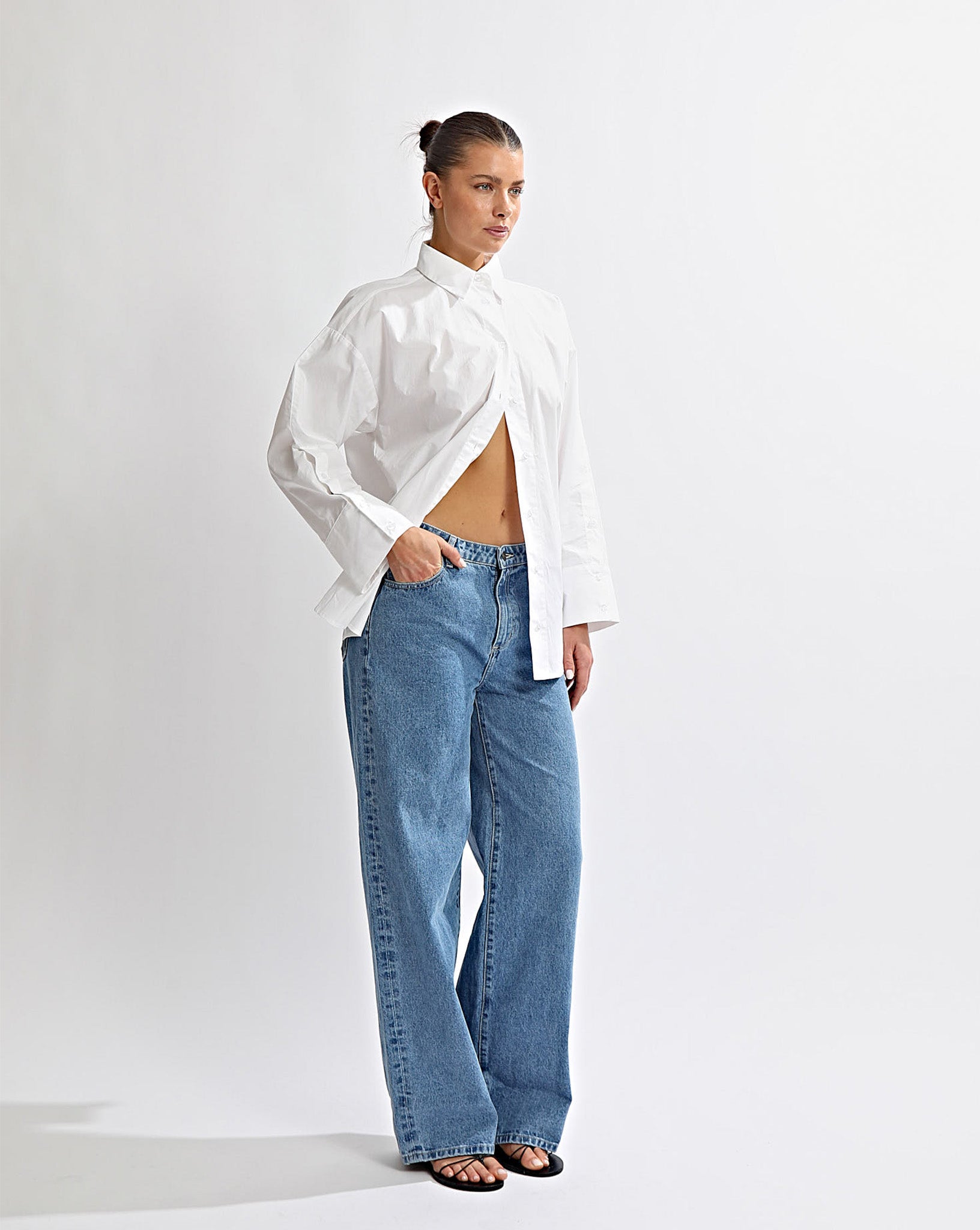 Rowan Shirt White