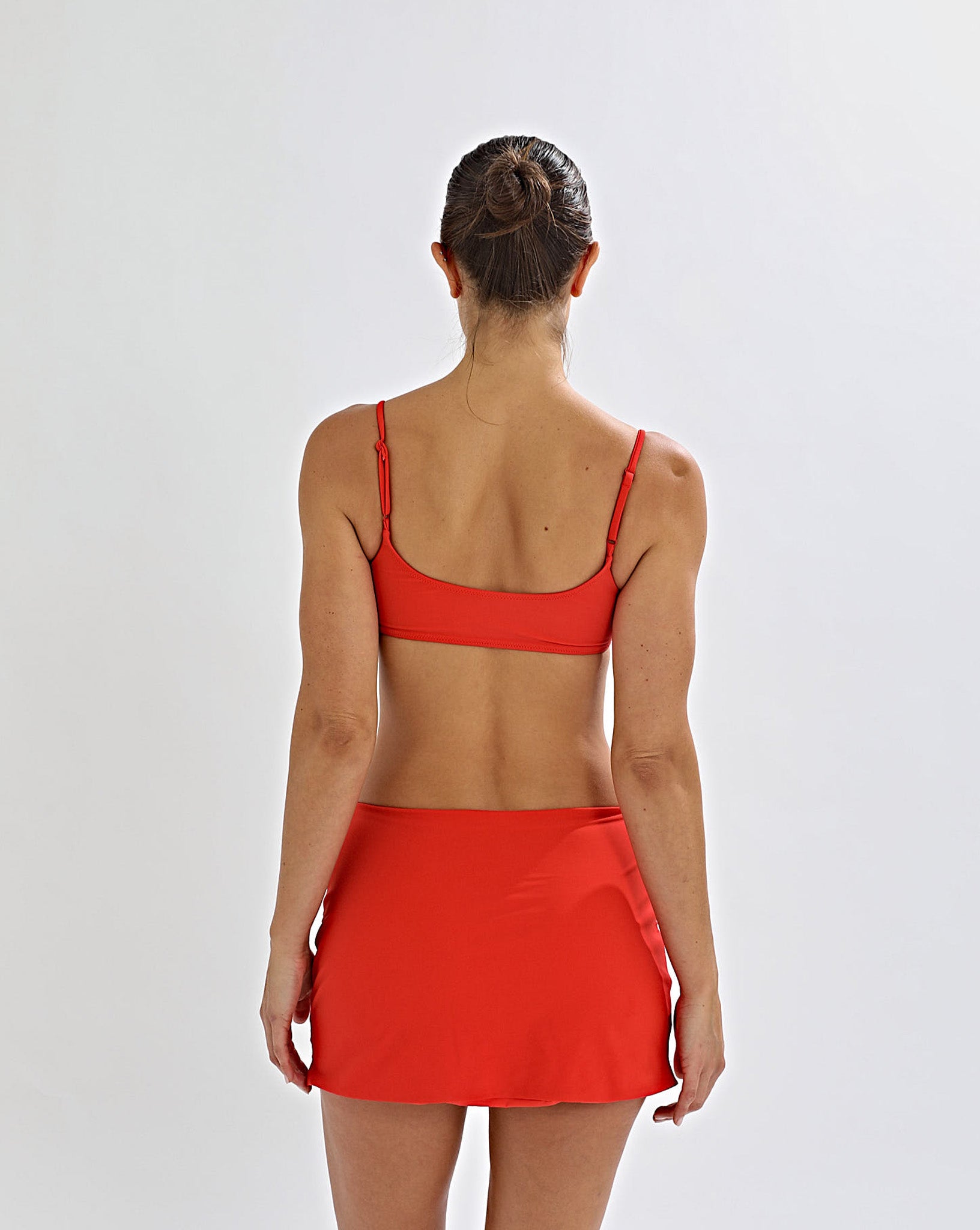 Alani Swim Skirt Chilli Red