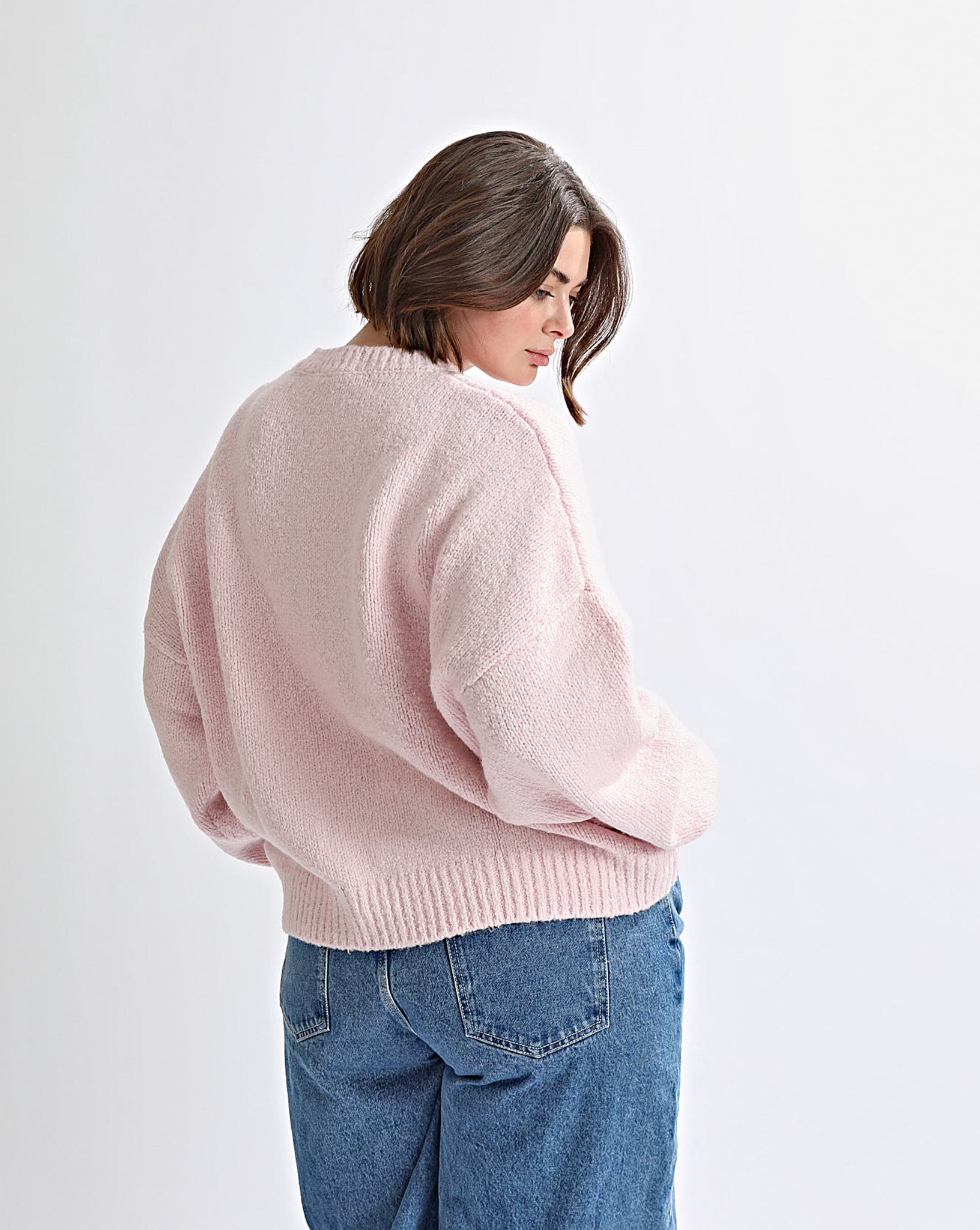 Valentina Knit Jumper Pink
