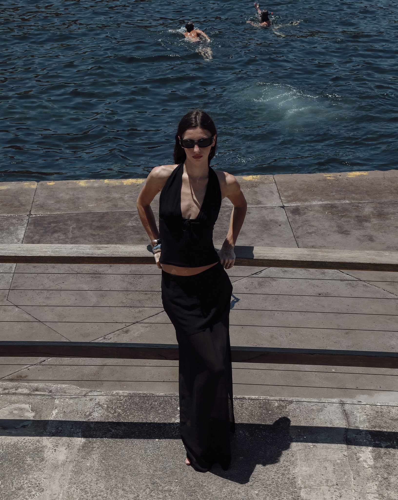 Josephine Maxi Skirt Black