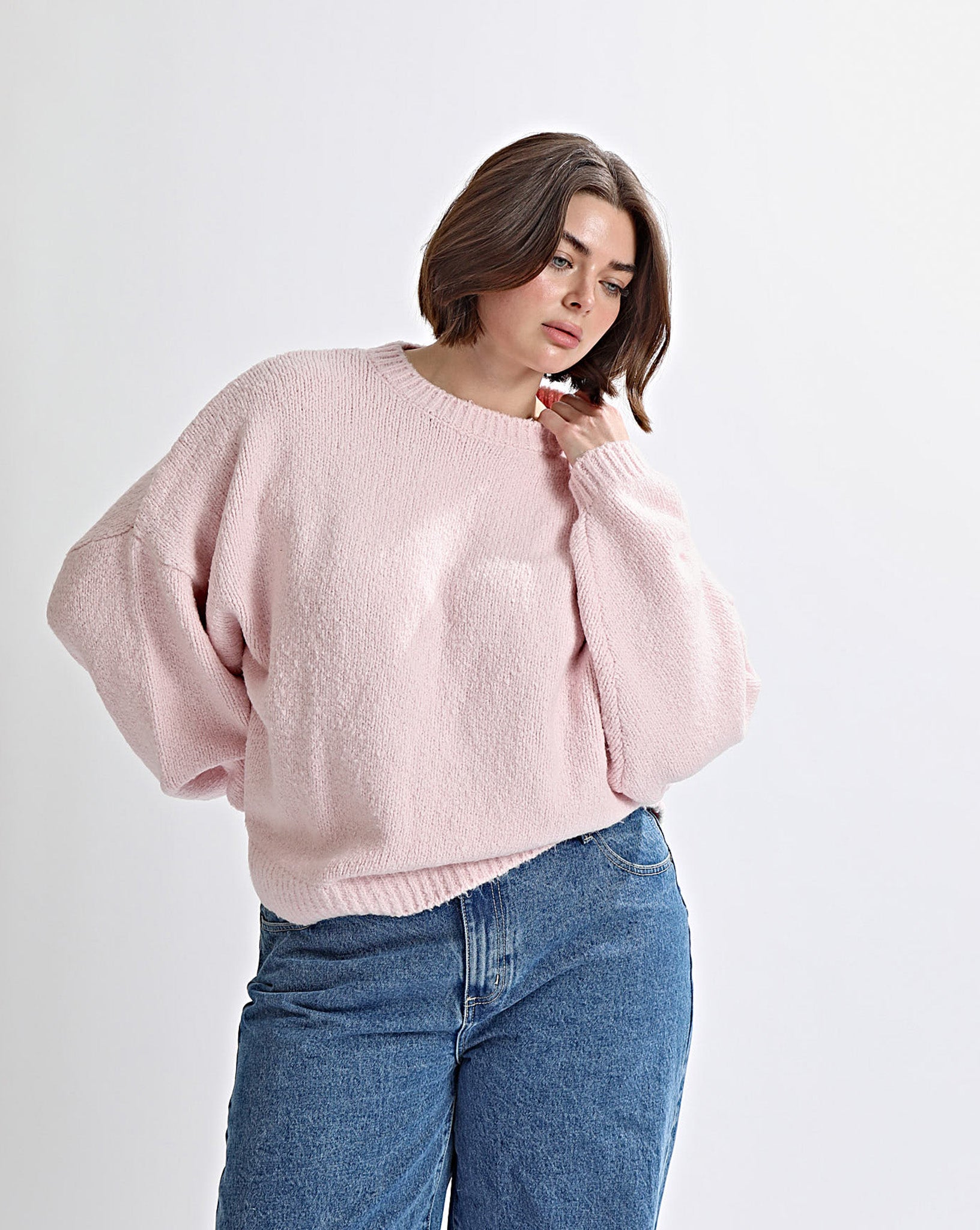 Valentina Knit Jumper Pink