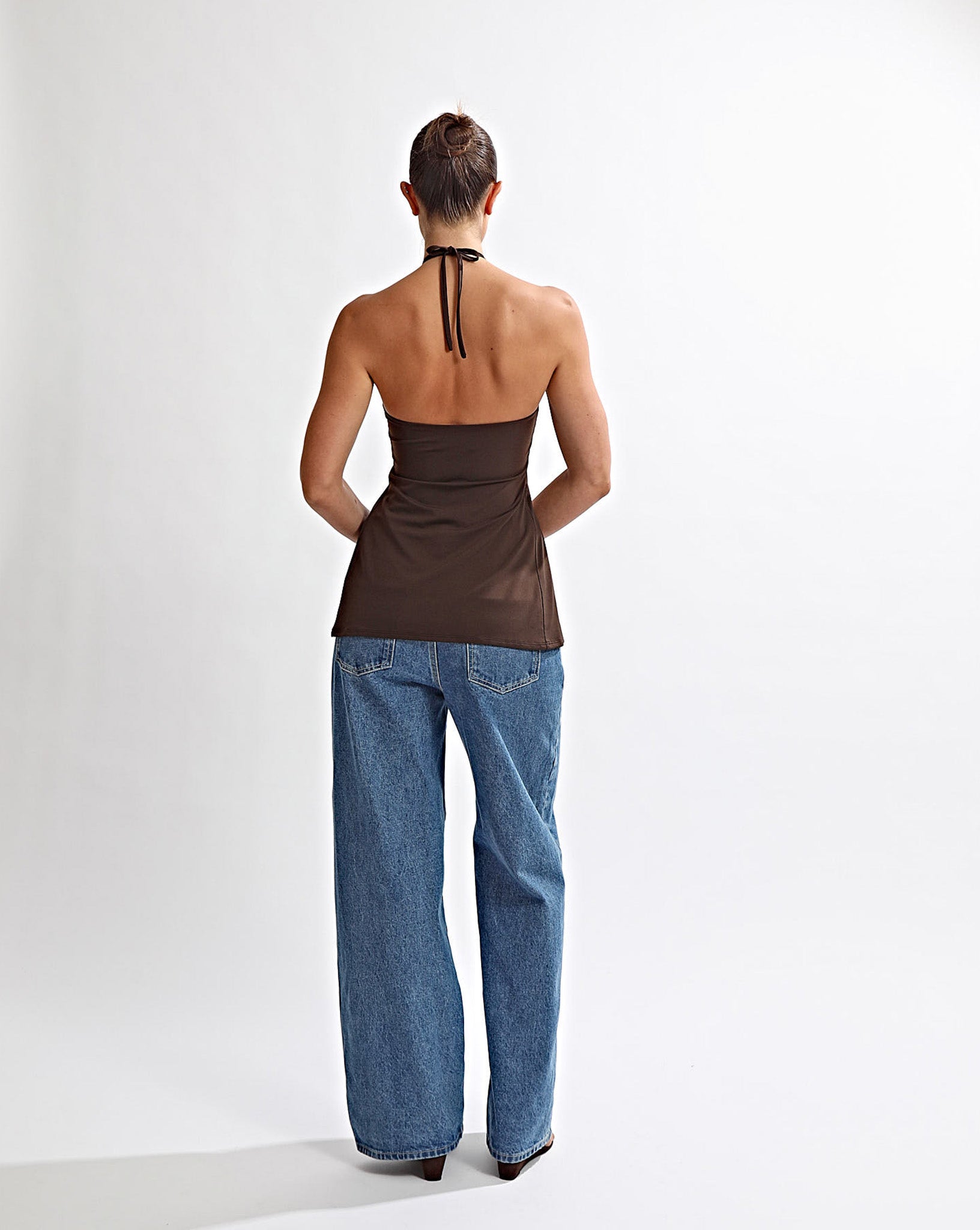 Pamela Halter Top Chocolate