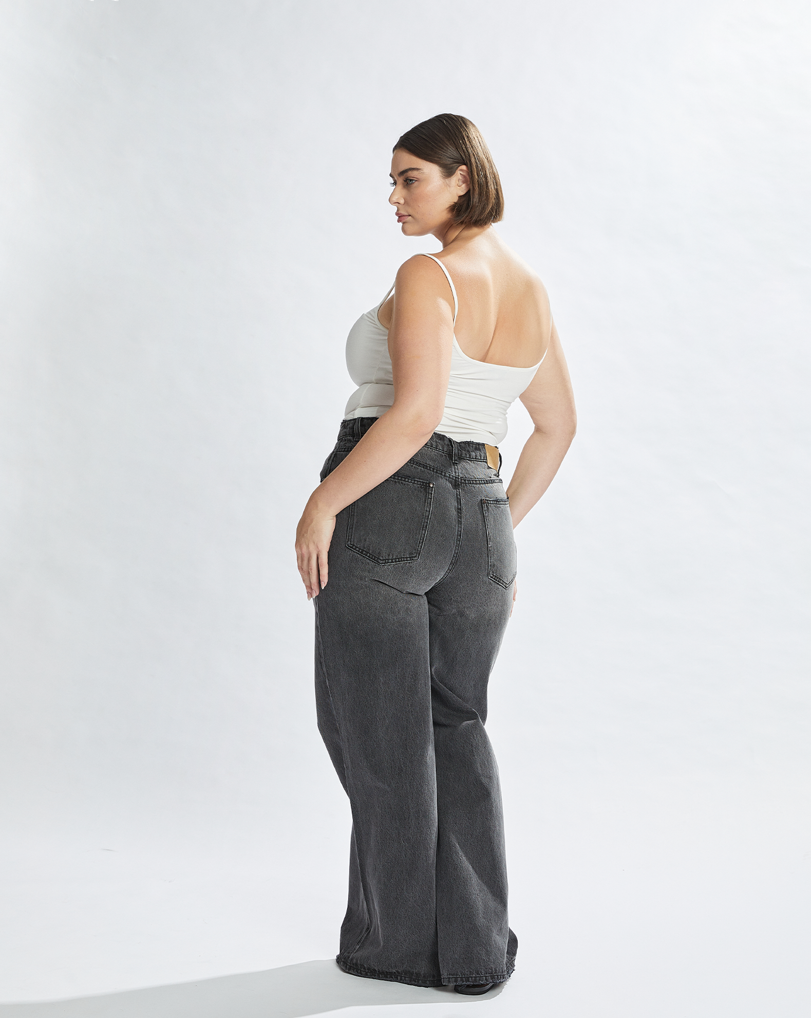 Harley High Rise Jeans Black