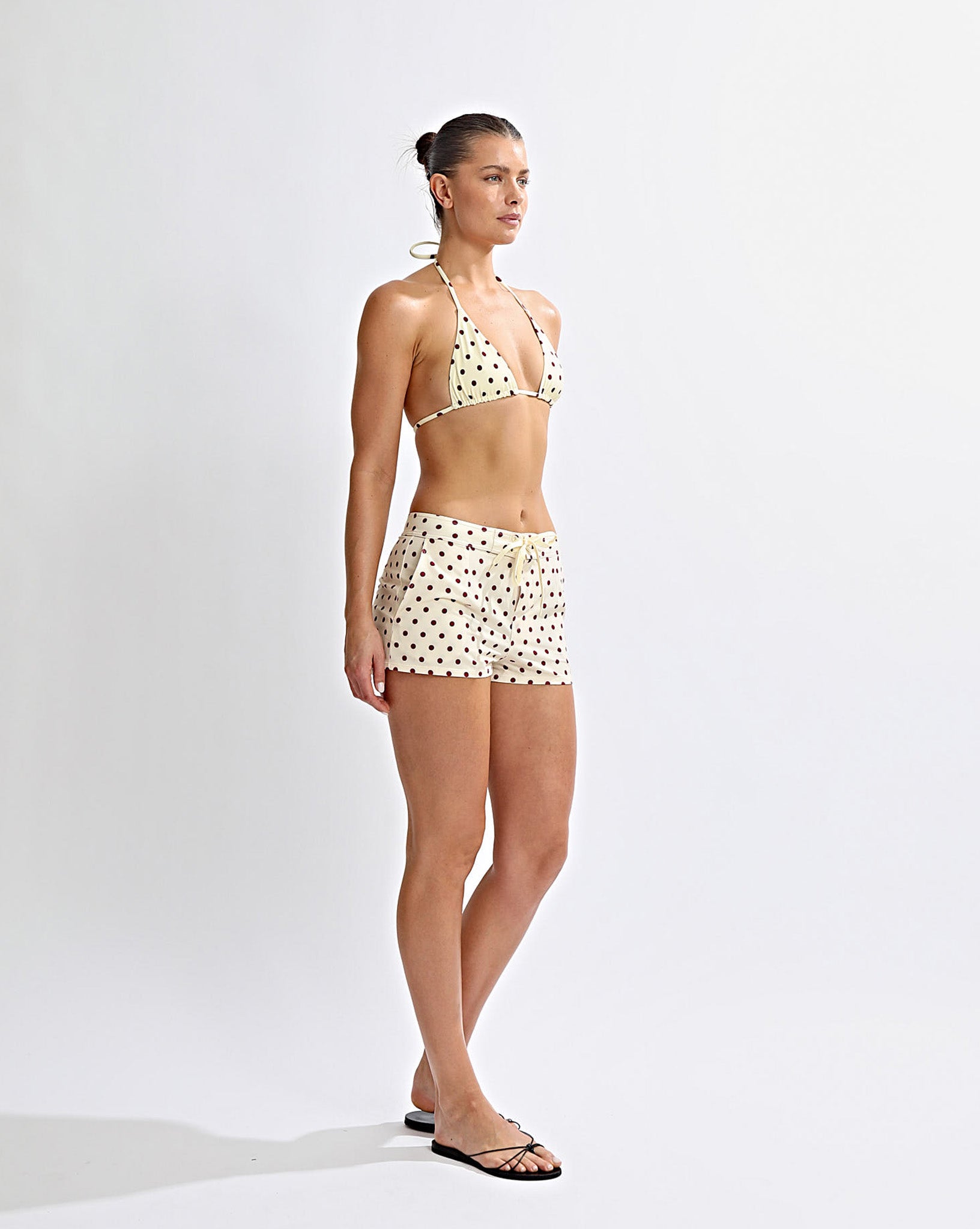 Palma Boardshorts Yellow Polka