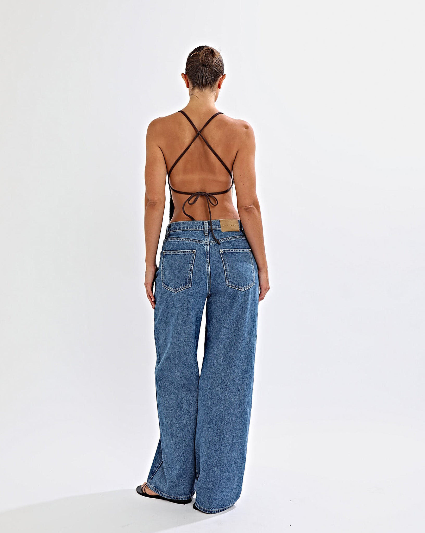 Lumi Knit Top Chocolate