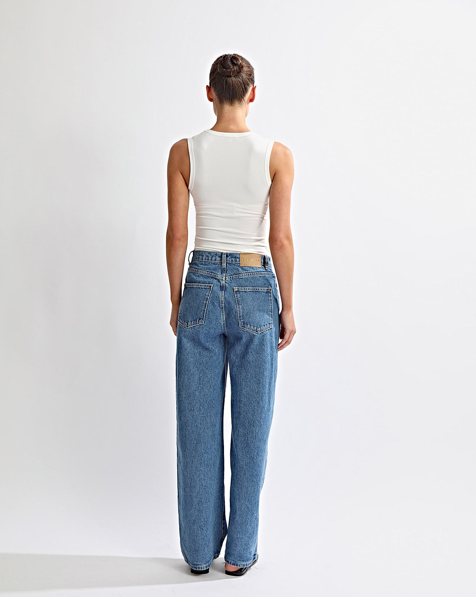 Kai Sleeveless Tee White