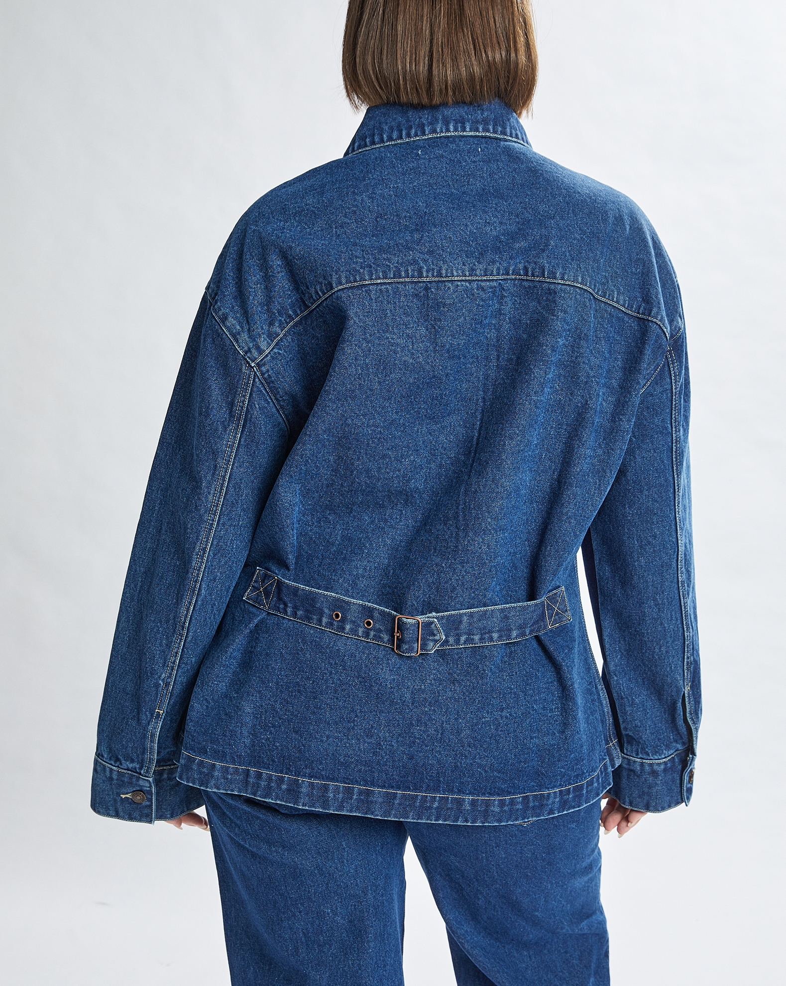 Harley Denim Shirt Vintage Blue