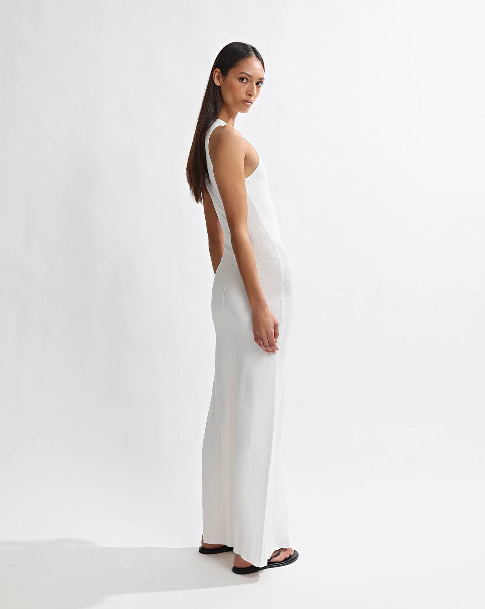 Jona Maxi Dress Ivory