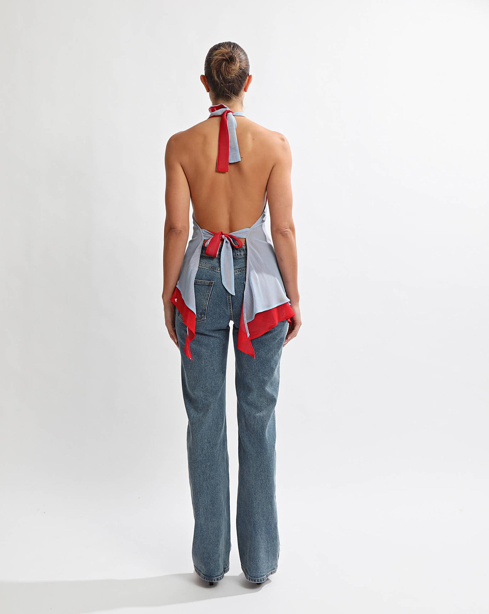 Emerson Top Blue/Red