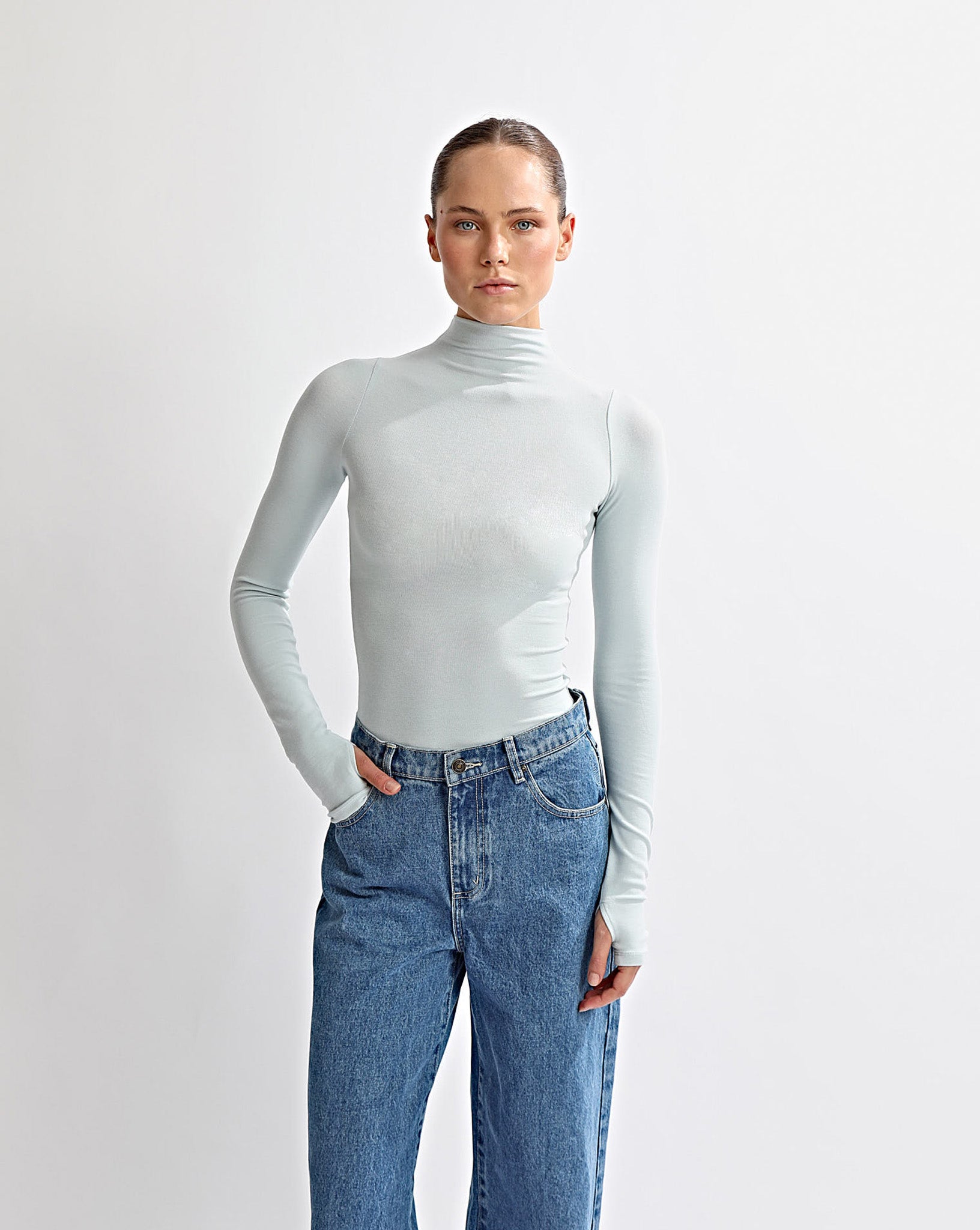 Amelia Long Sleeve Top Ice