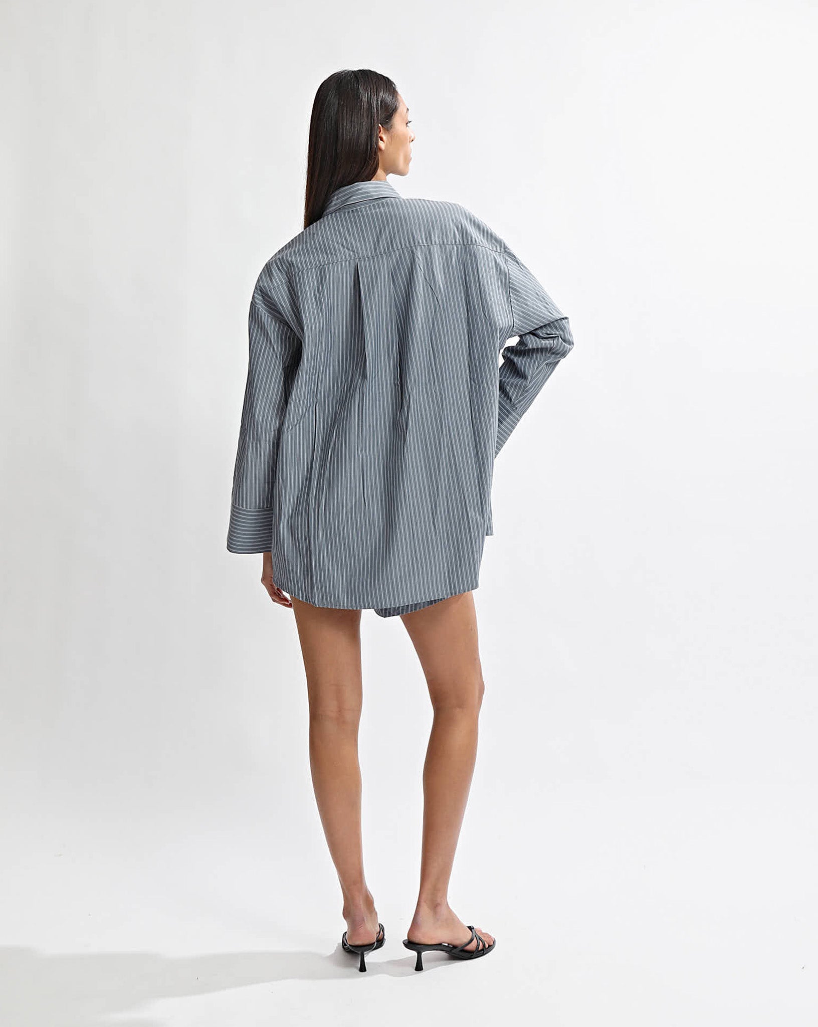 Rowan Shirt Steel Stripe