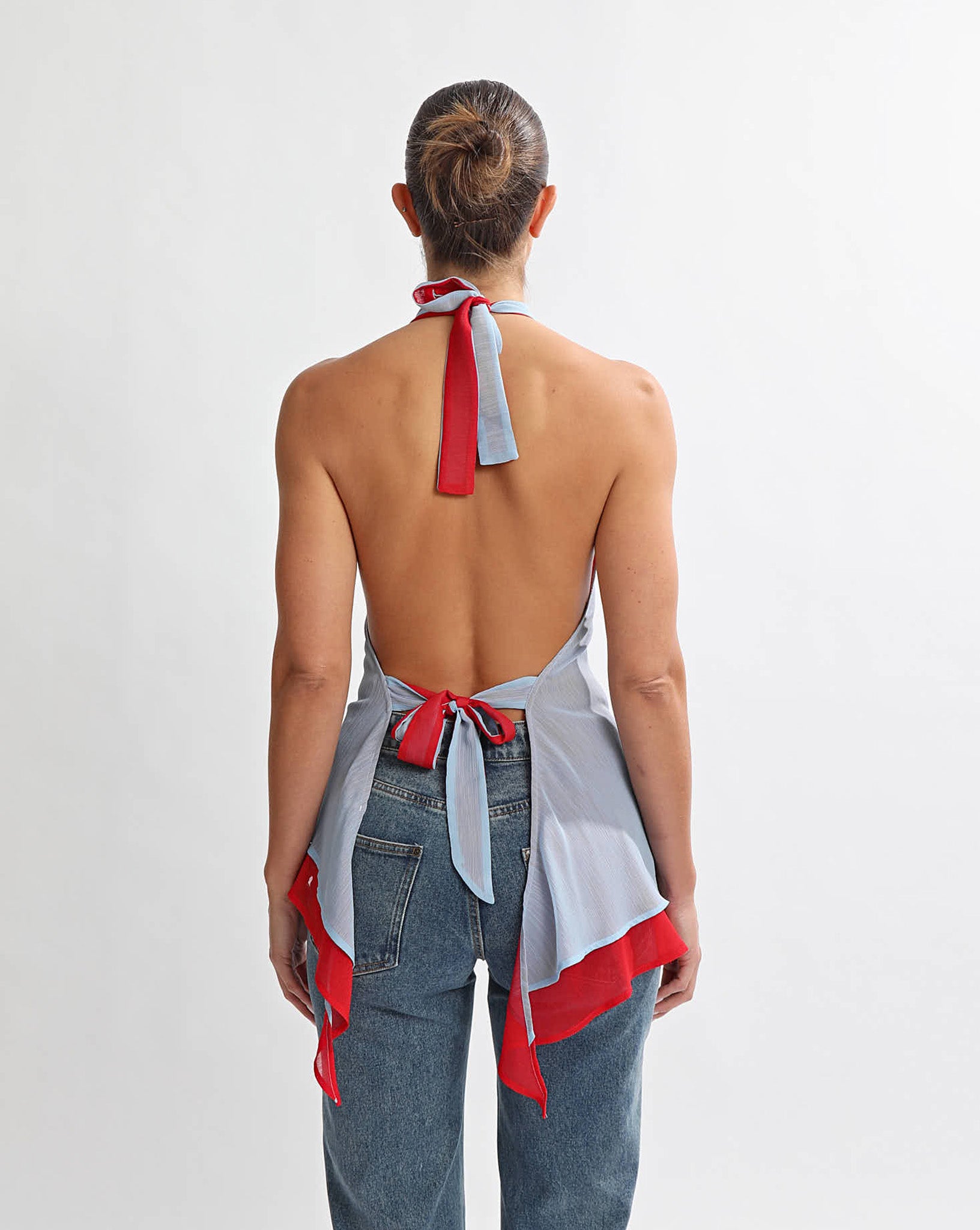 Emerson Top Blue/Red