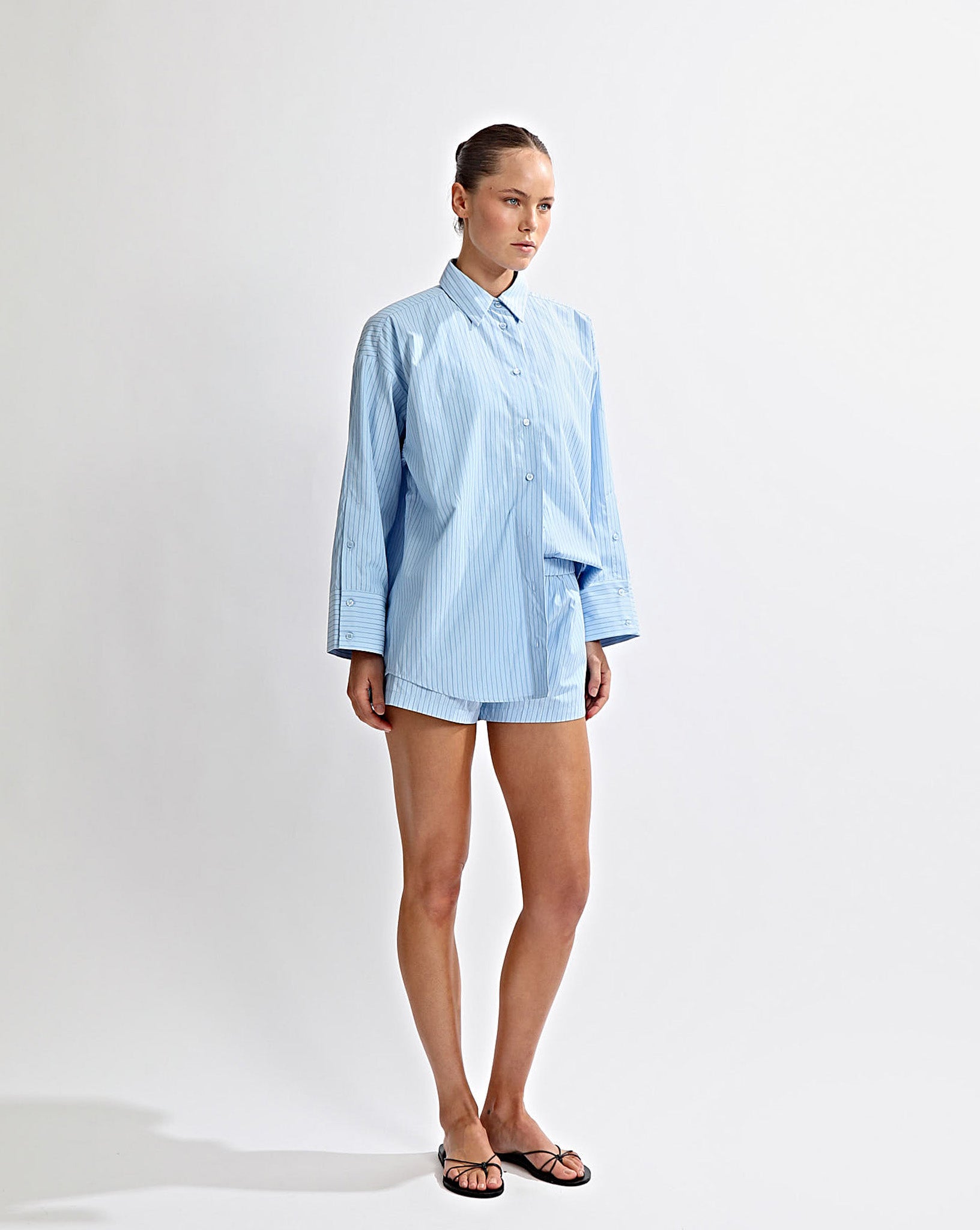 Rowan Shorts Blue Stripe