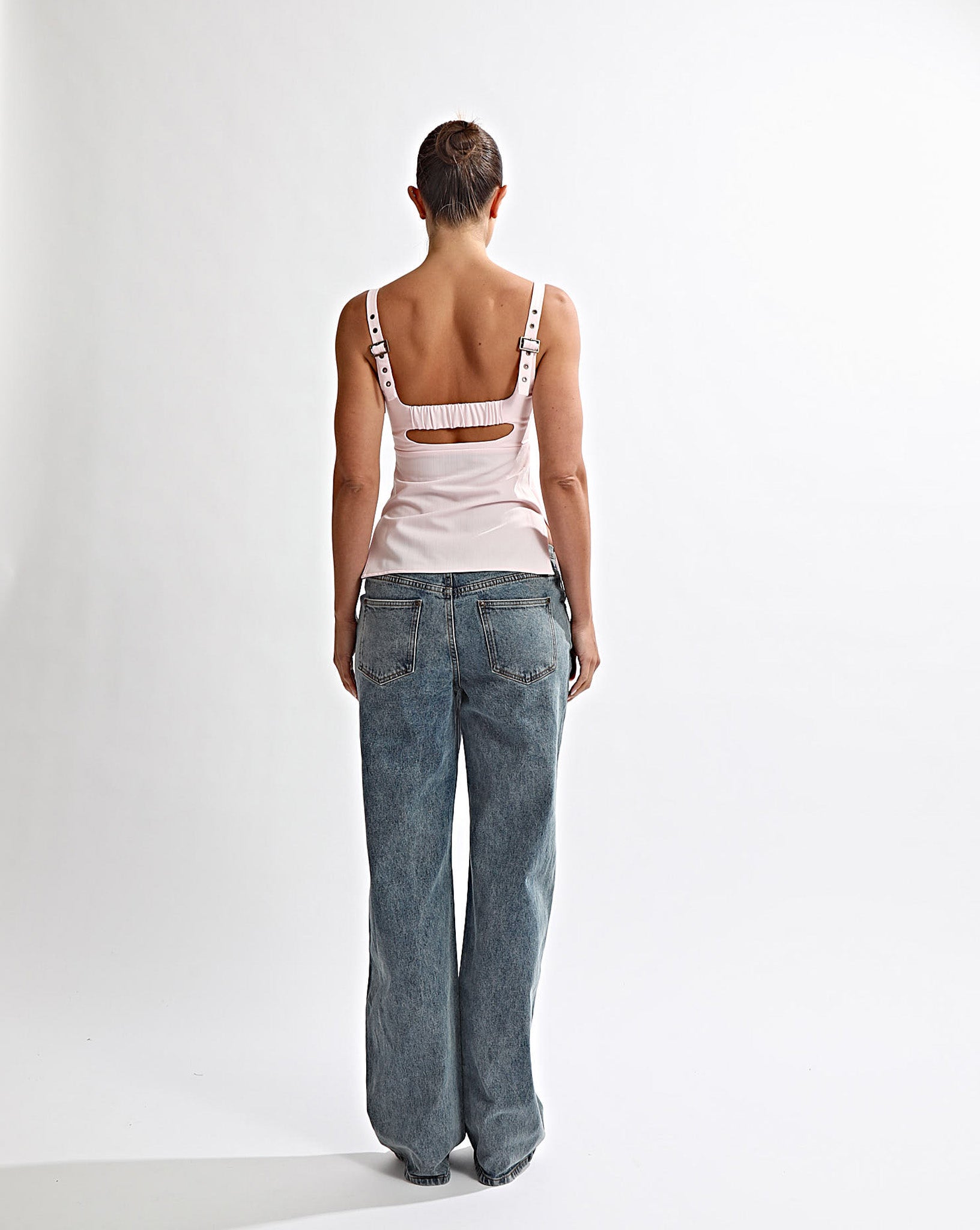 Luca Top Pink Stripe