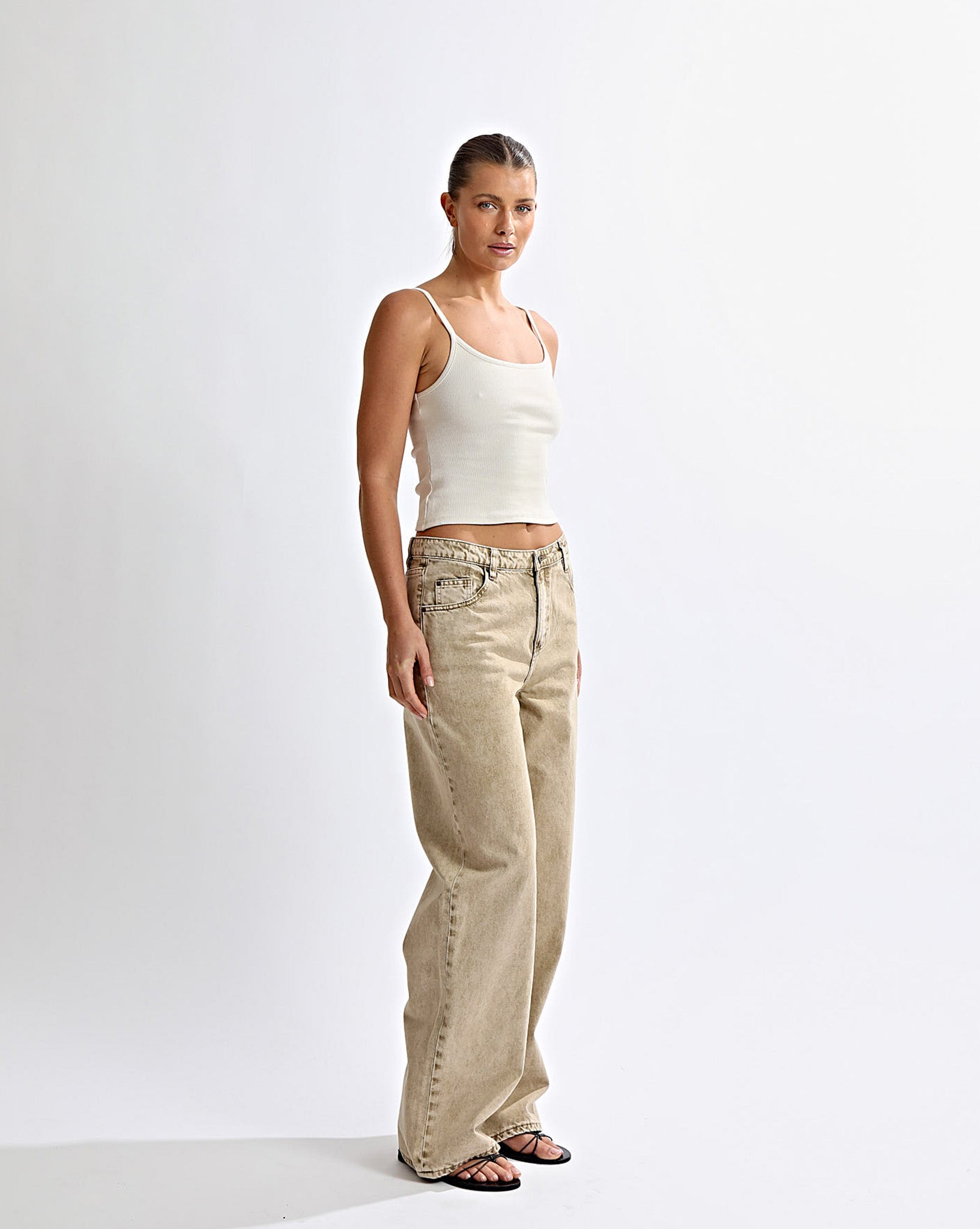 Noah Jeans Beige Regular/Tall
