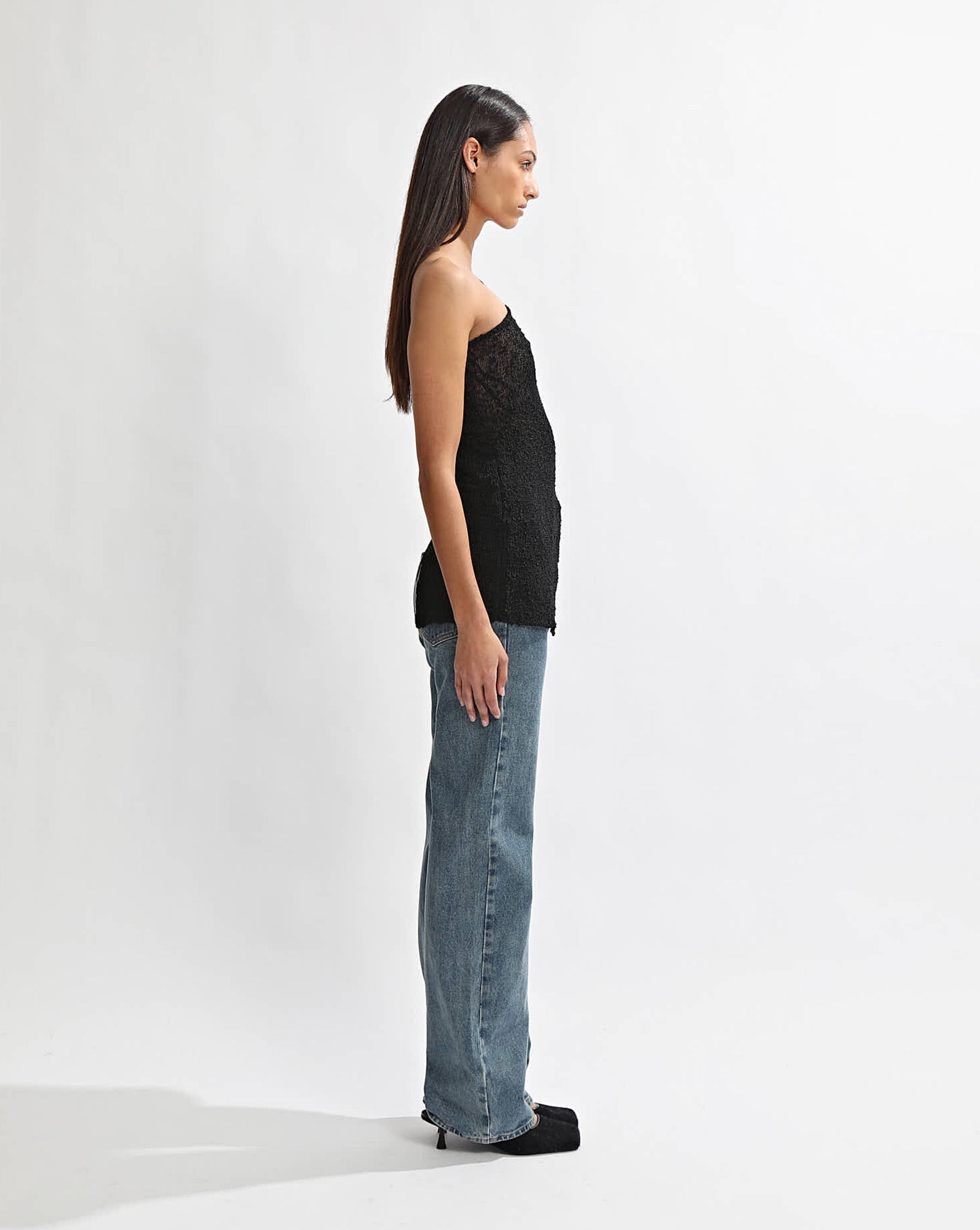 Sloane Knit Top Black