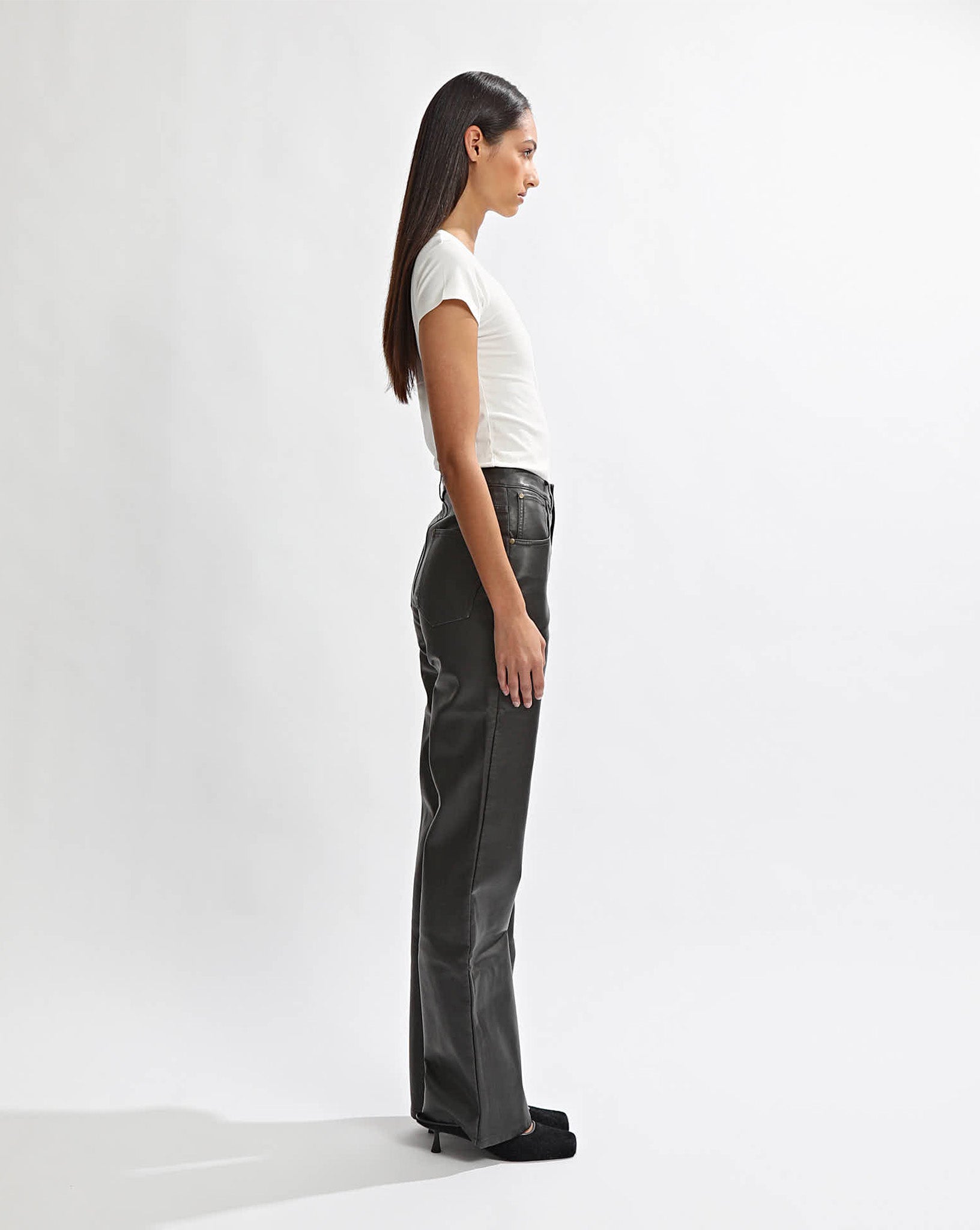 Adrian Pants Vintage Black Cropped