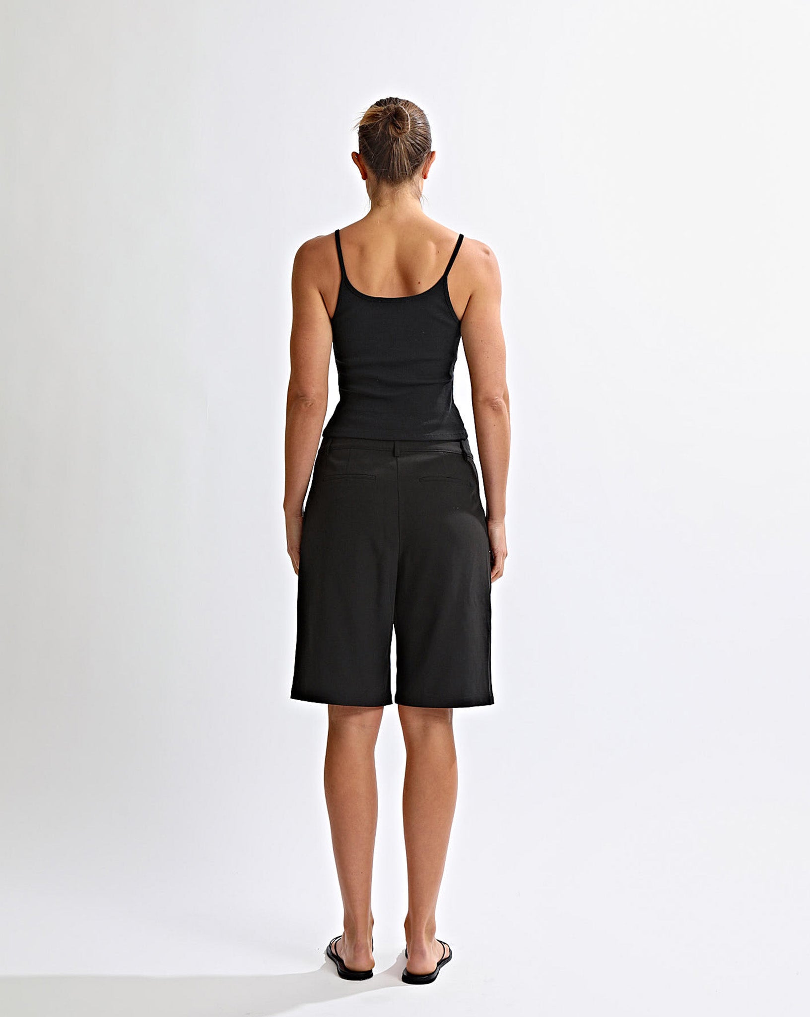 Naomi Mid Length Shorts Black
