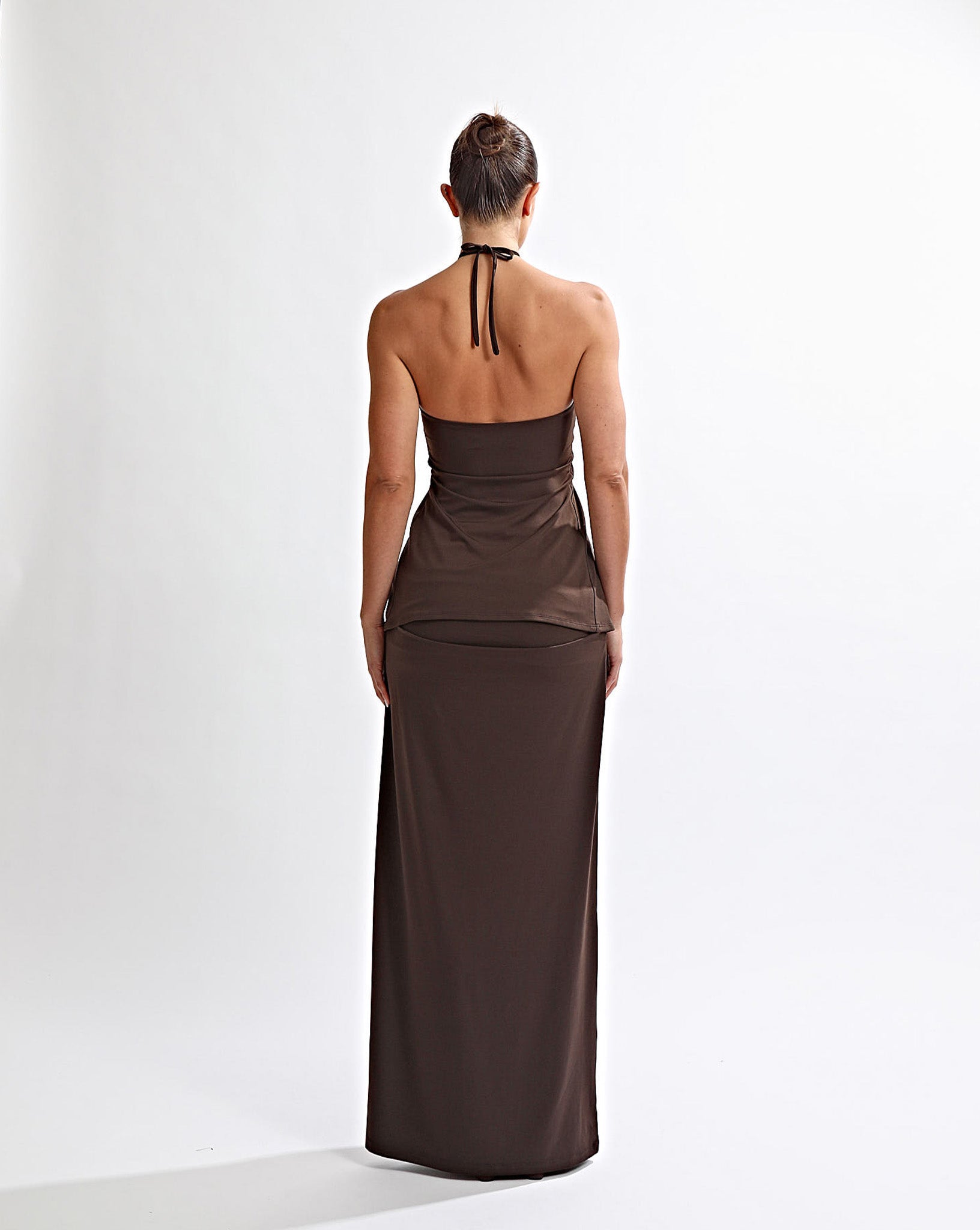 Pamela Maxi Skirt Chocolate