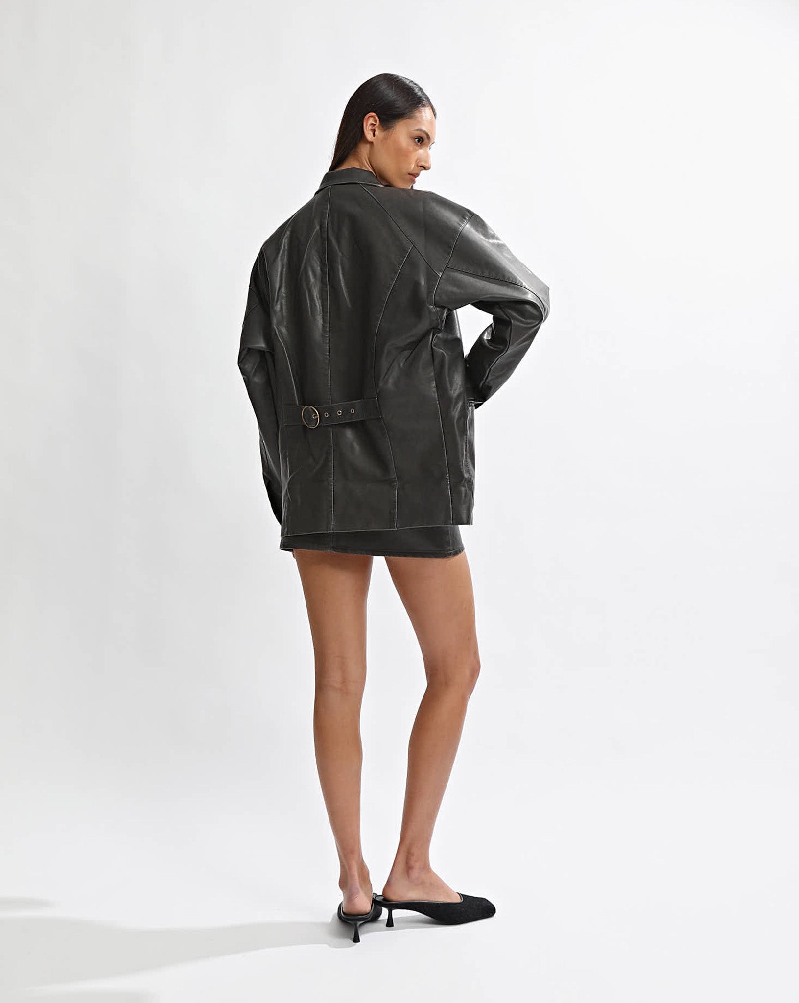 Adrian Bomber Jacket Vintage Black