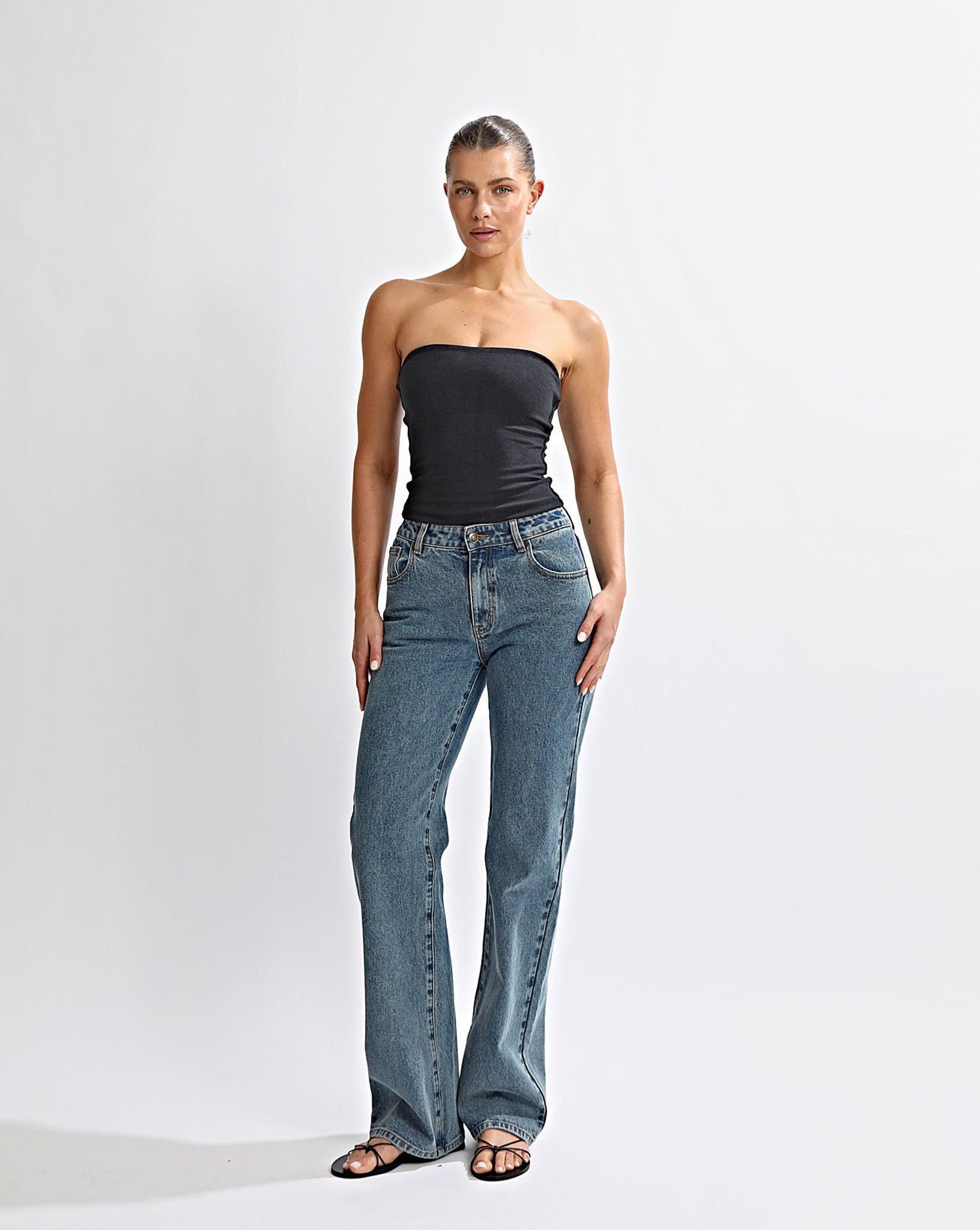 Nali Strapless Top Black