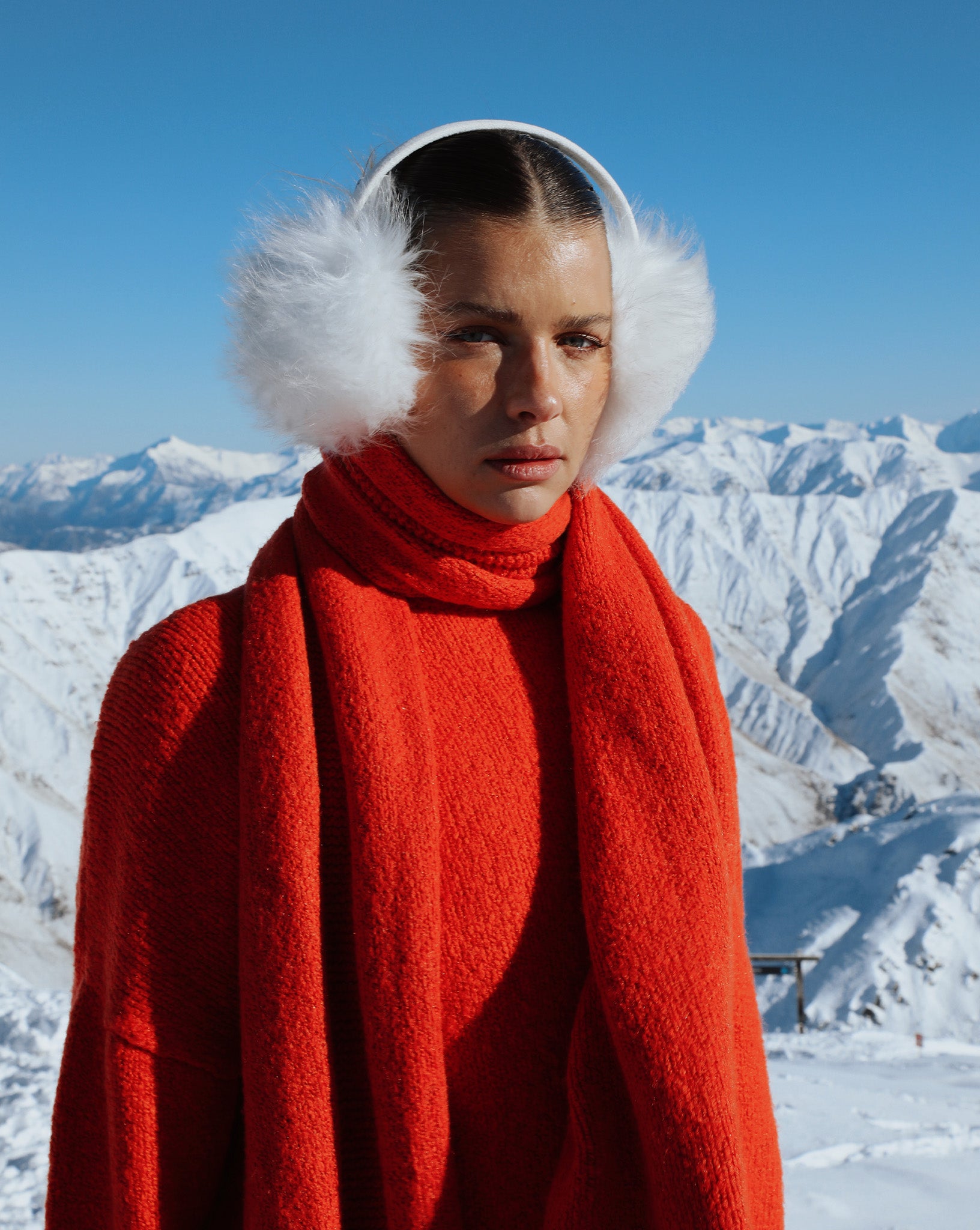 Valentina Knit Jumper Red Marl