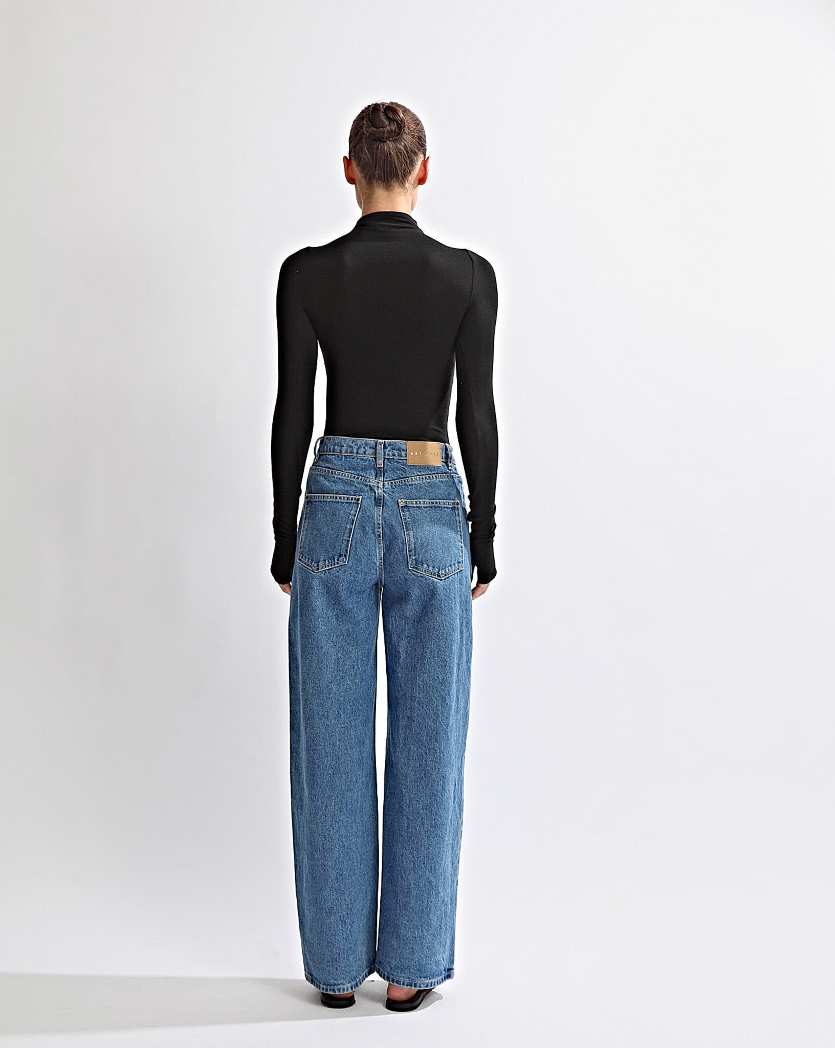 Amelia Long Sleeve Top Black