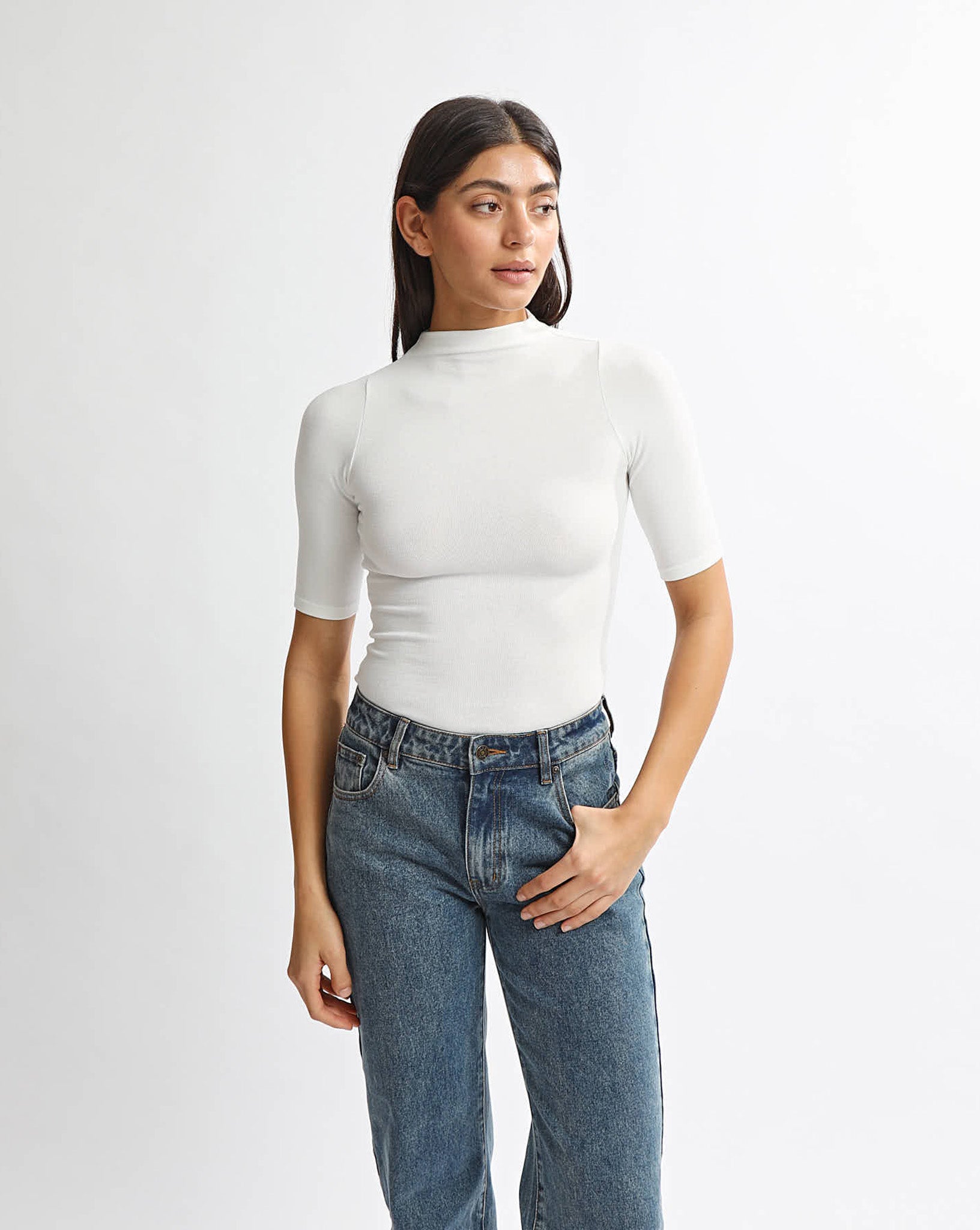 Samantha Top White