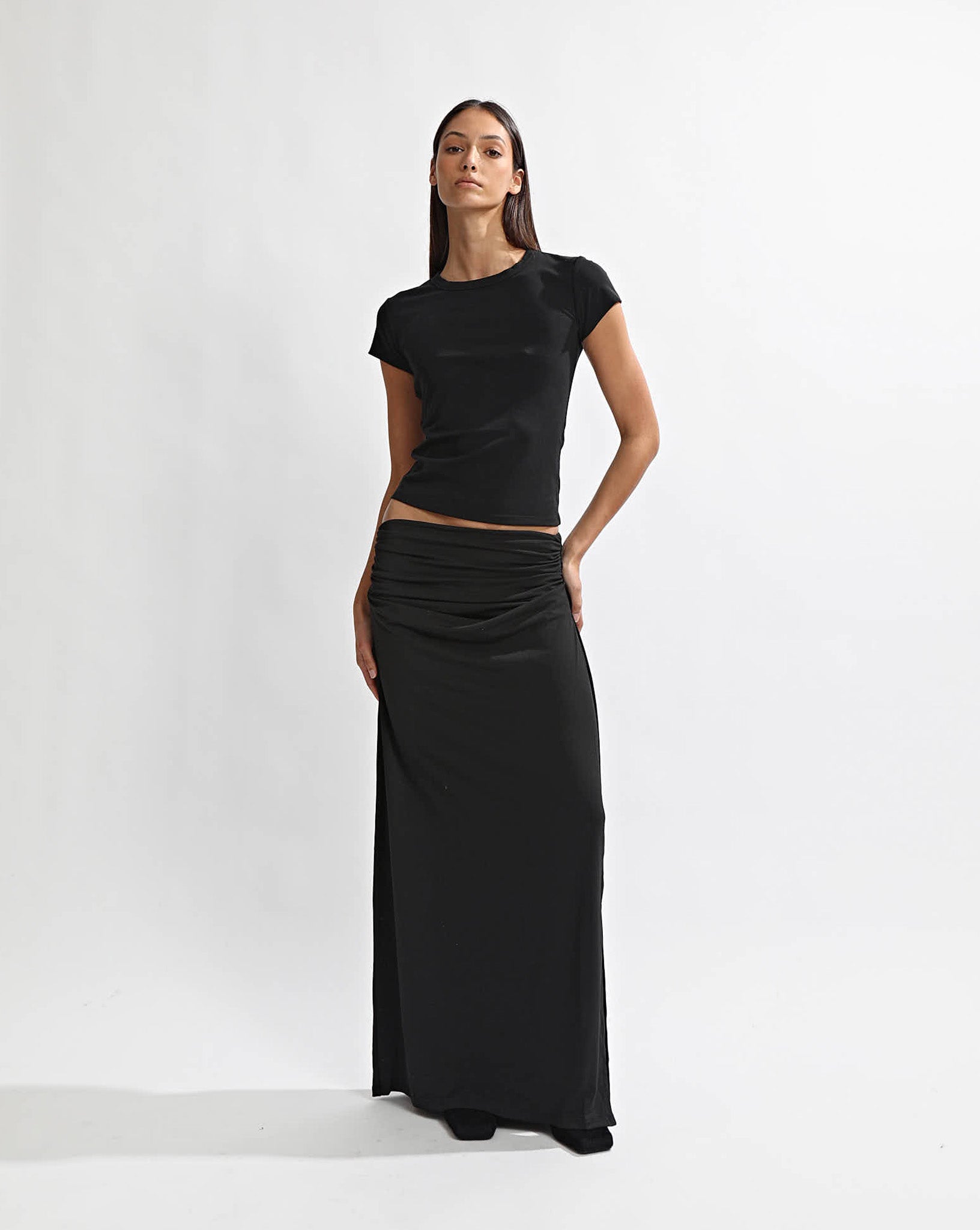 Pamela Maxi Skirt Black