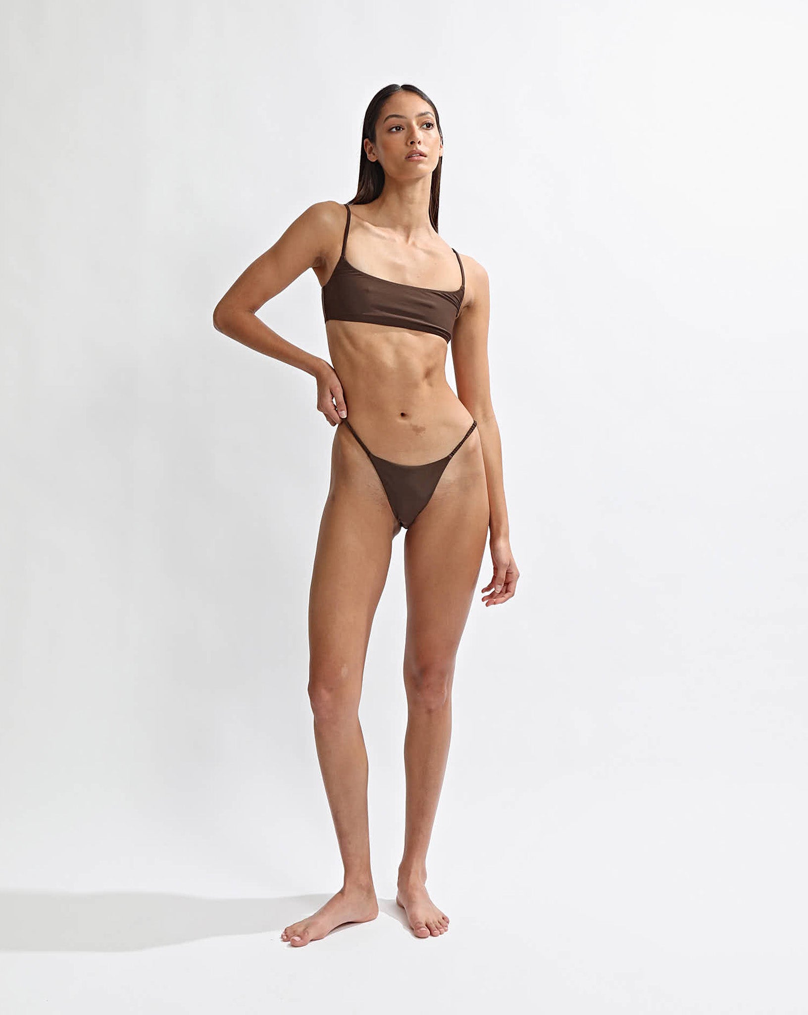 Alani Bikini Bottom Cocoa