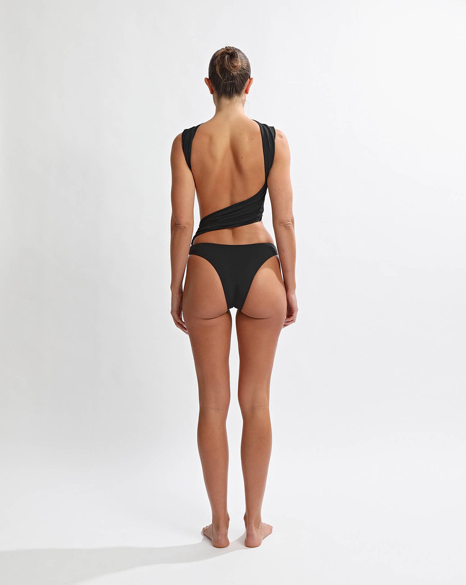 Sasa Twist Bodysuit Black
