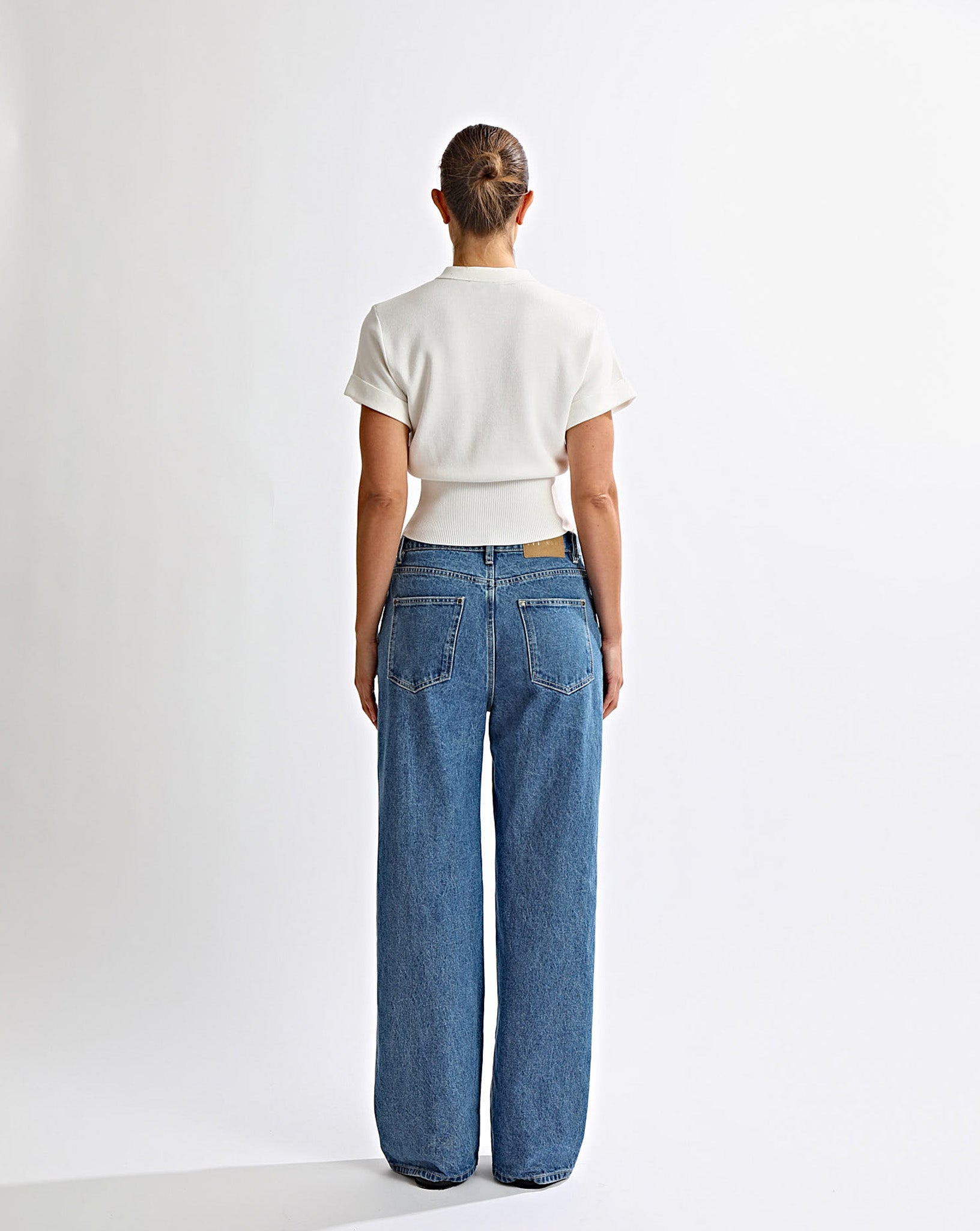 Blaire Knit Top Off White