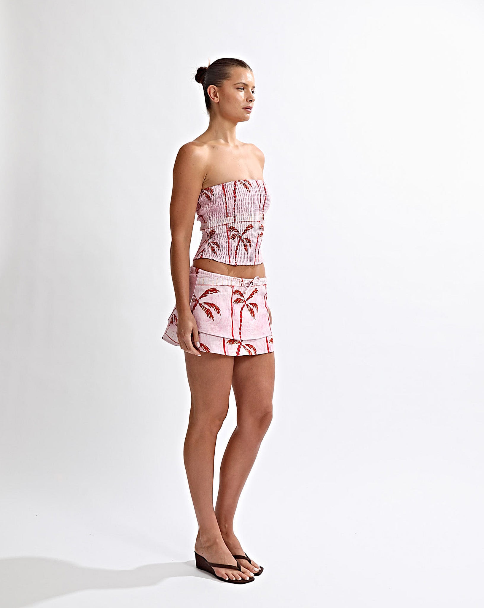 Lola Mini Skirt Pink Tonic