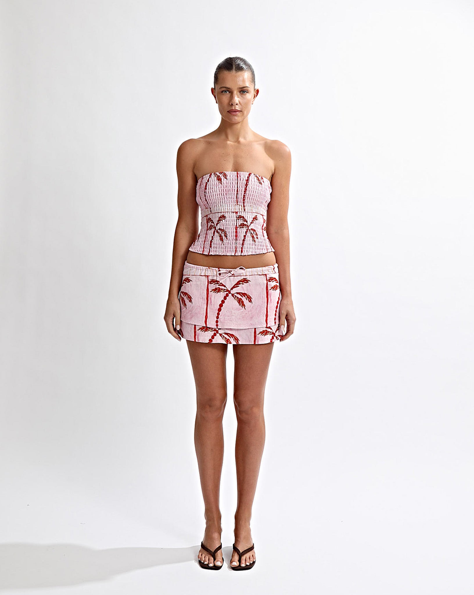 Lola Mini Skirt Pink Tonic