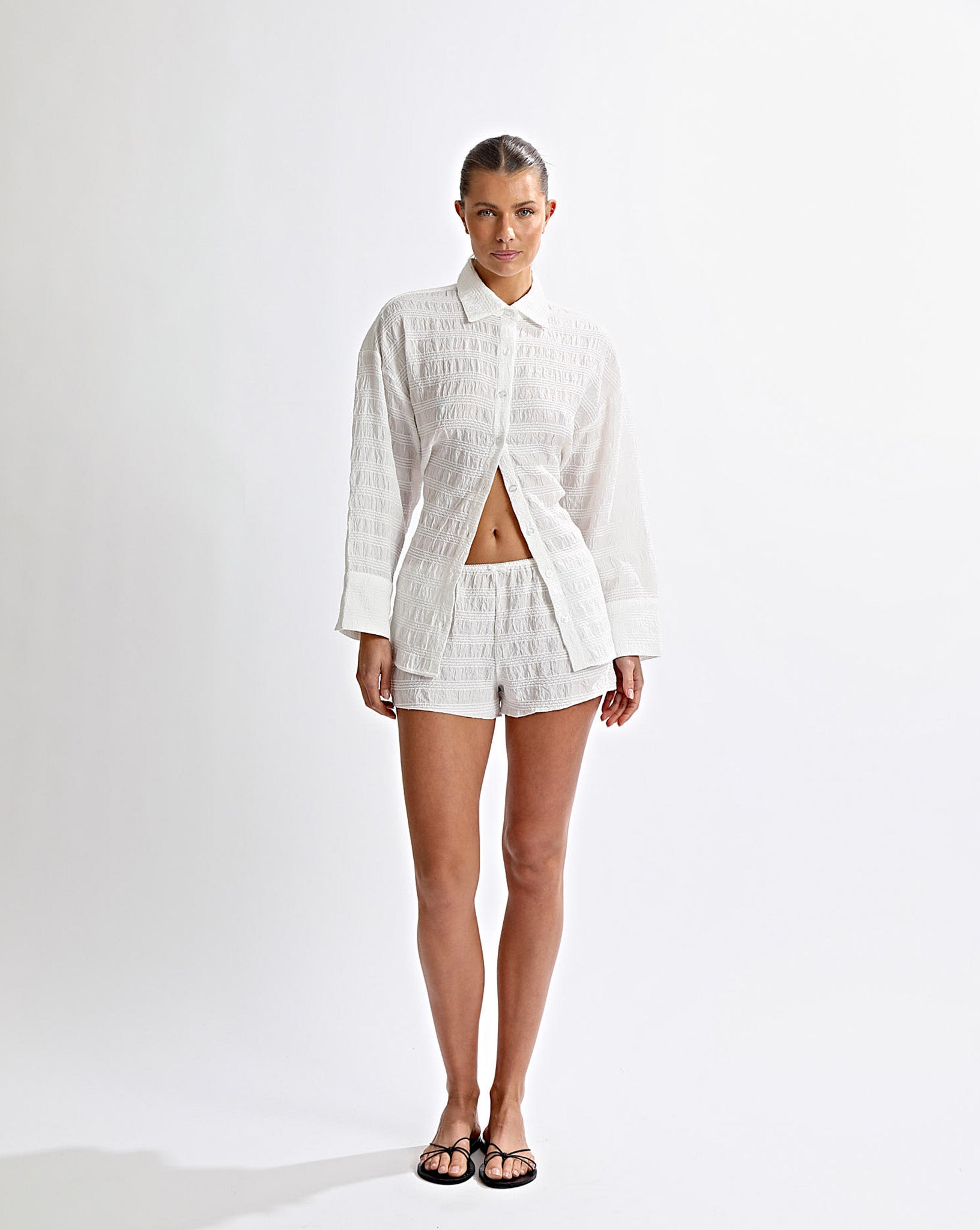 Andi Shorts White