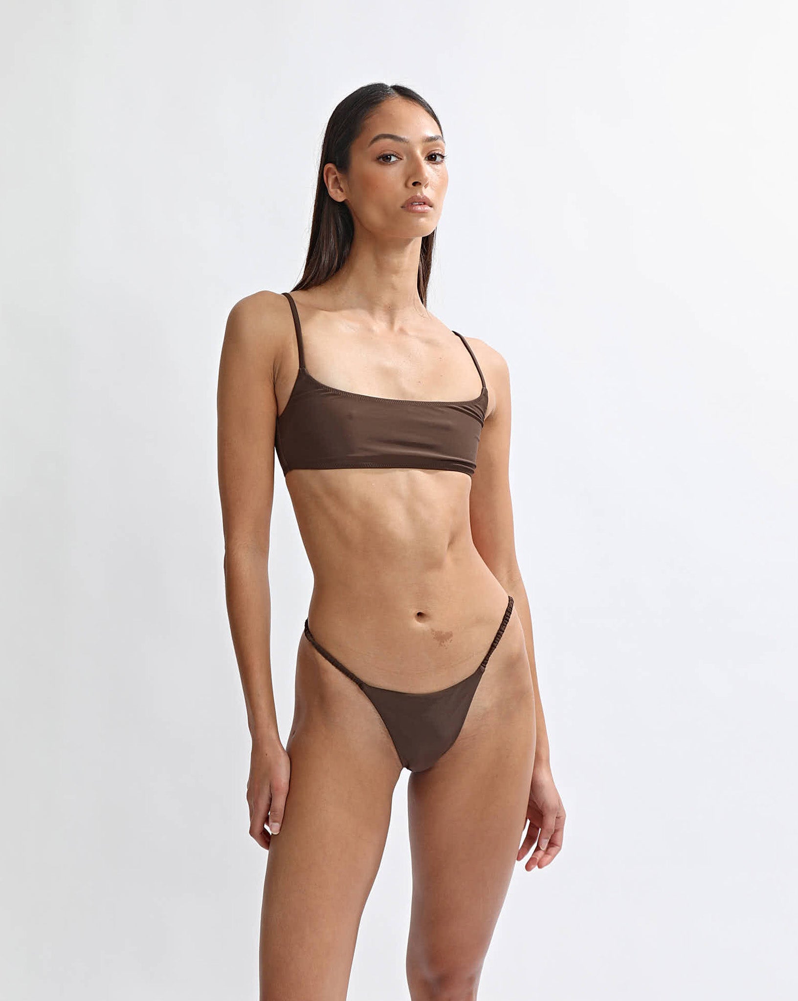 Alani Bikini Top Cocoa