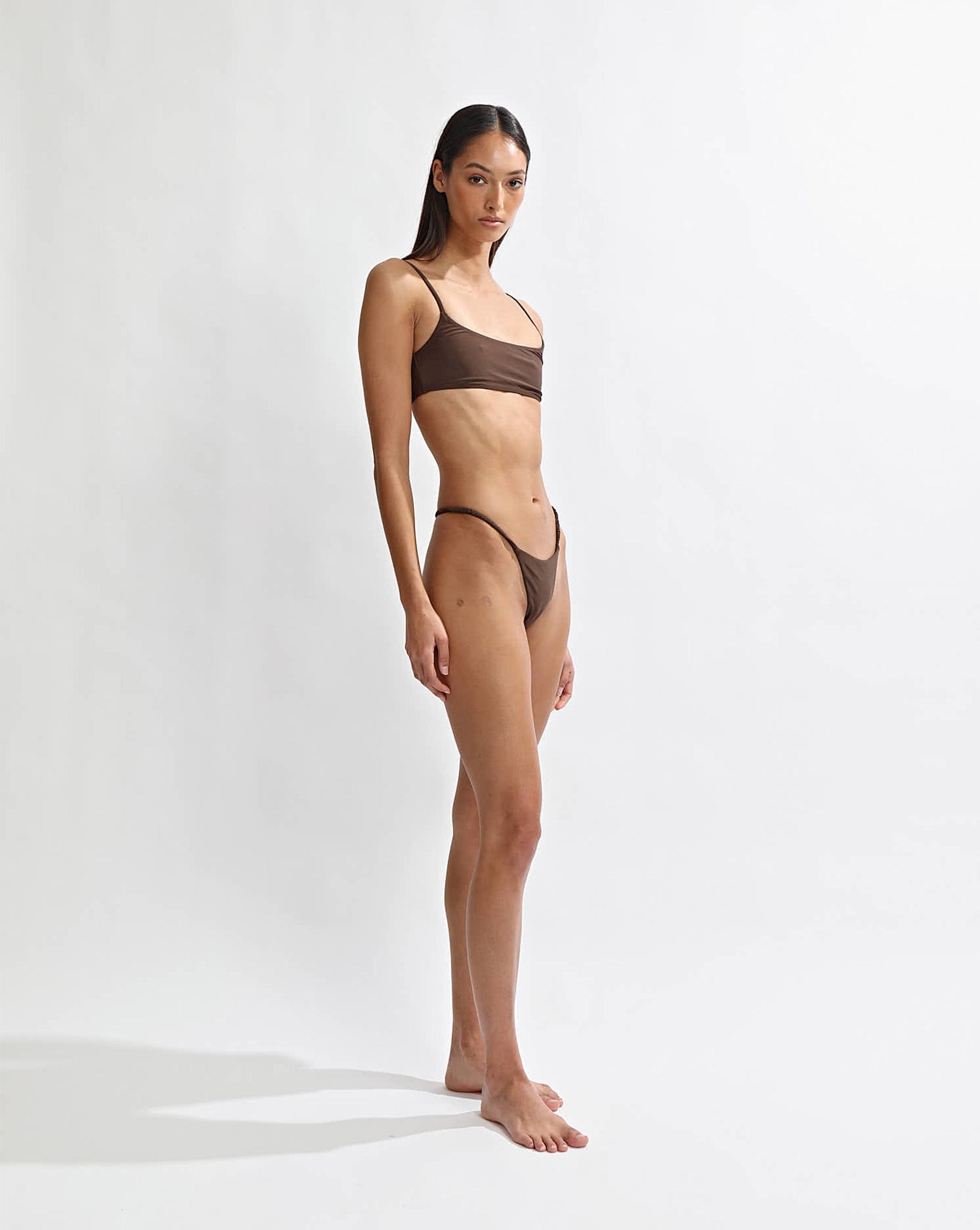 Alani Bikini Top Cocoa