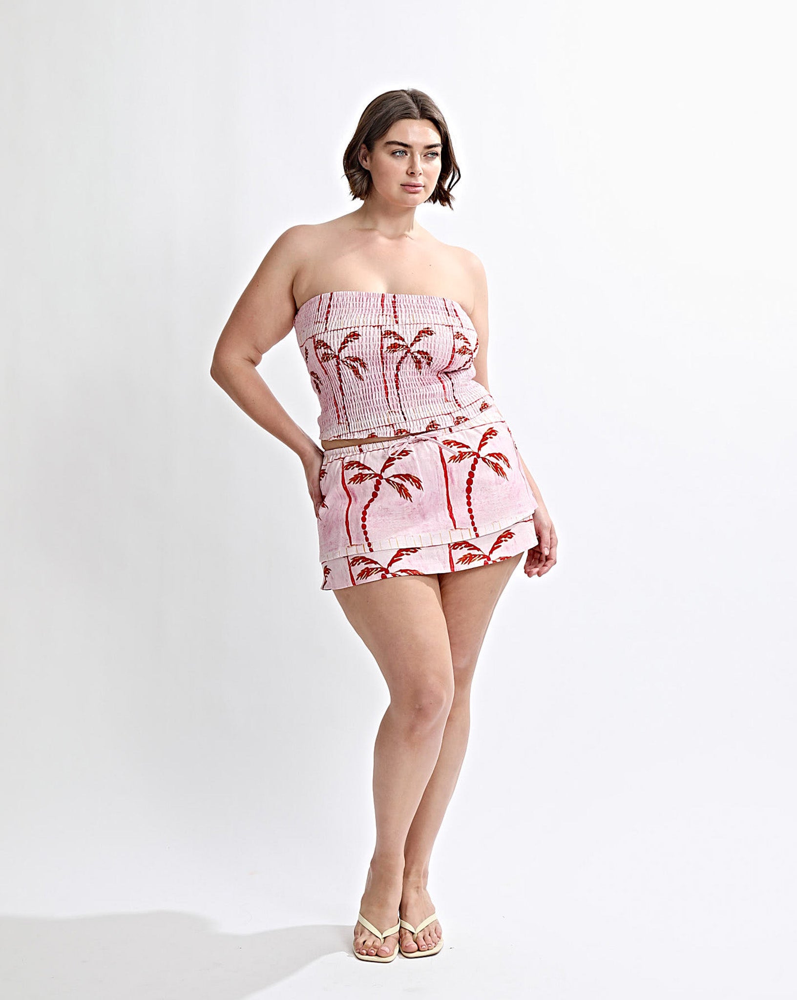 Lola Mini Skirt Pink Tonic