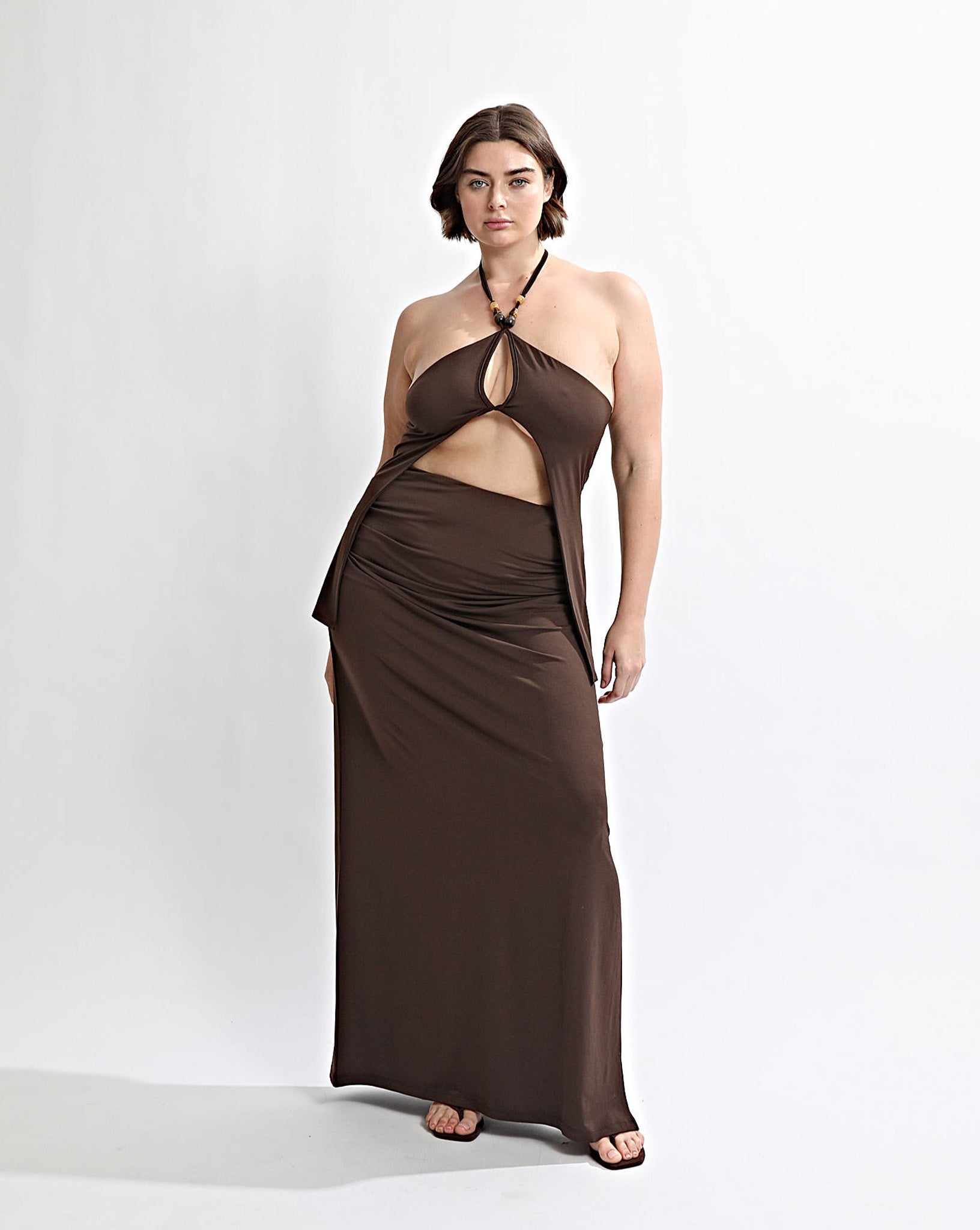 Pamela Maxi Skirt Chocolate