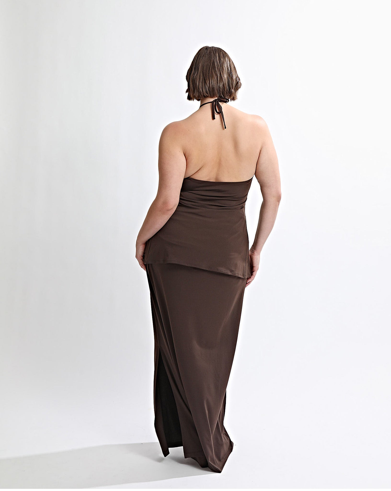 Pamela Maxi Skirt Chocolate