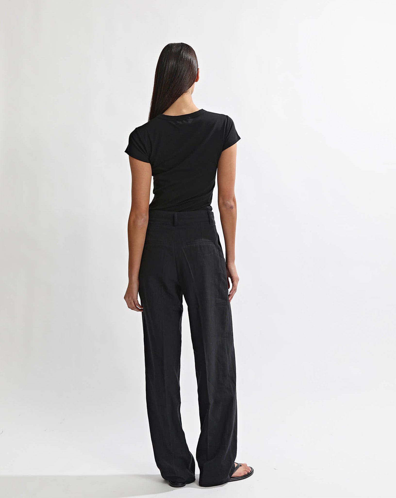 Helena Trousers Black Regular/Tall