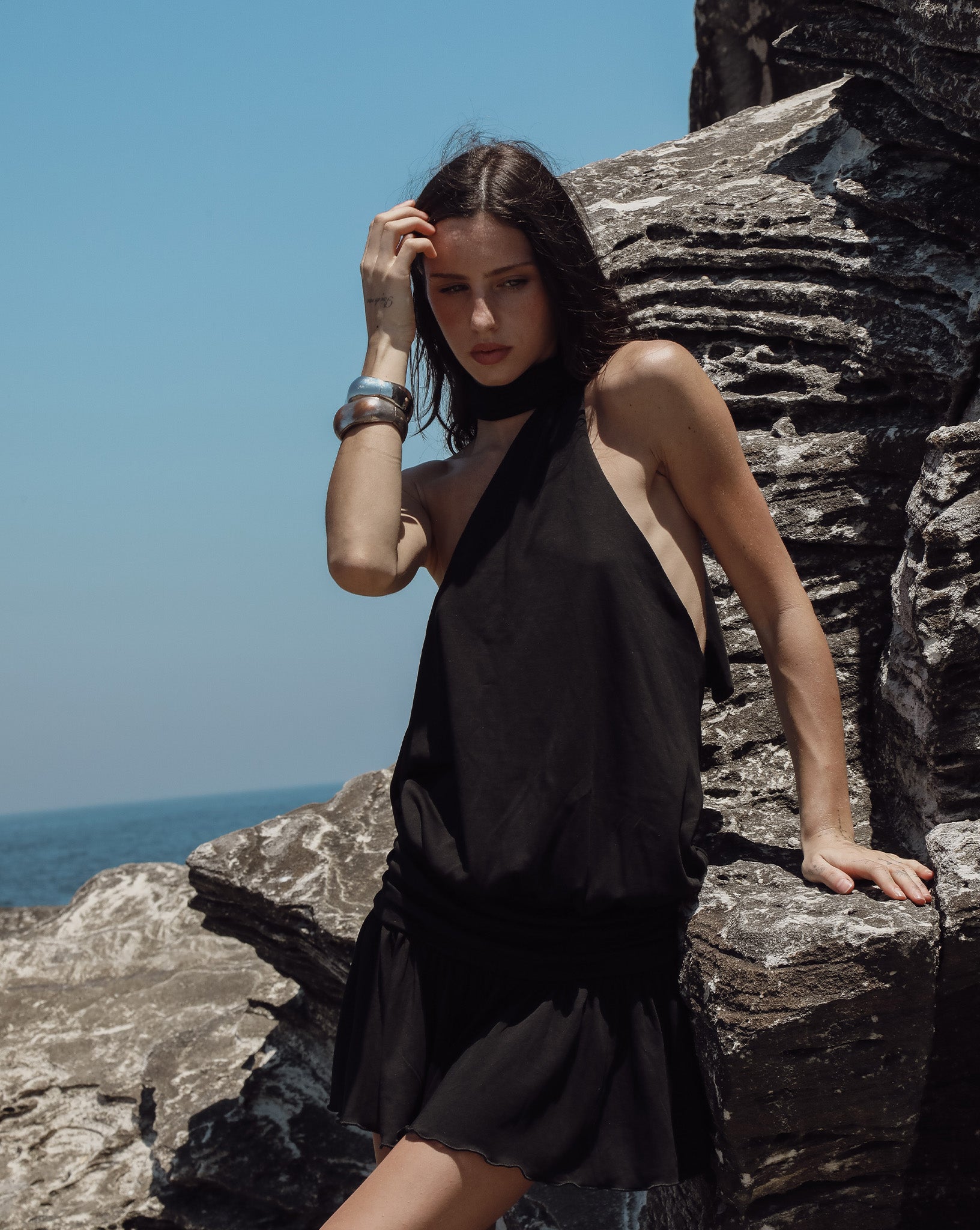 Mira Mini Dress Black