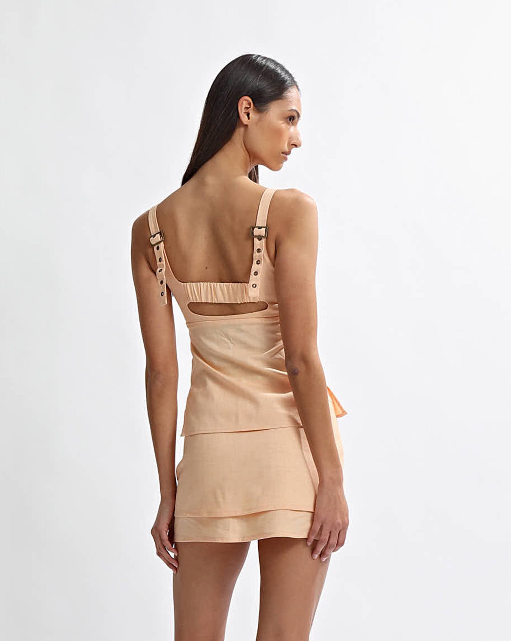 Chloe Top Peach