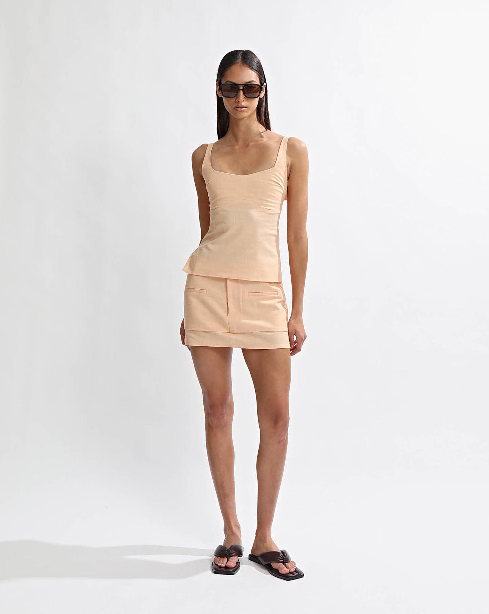 Chloe Skirt Peach